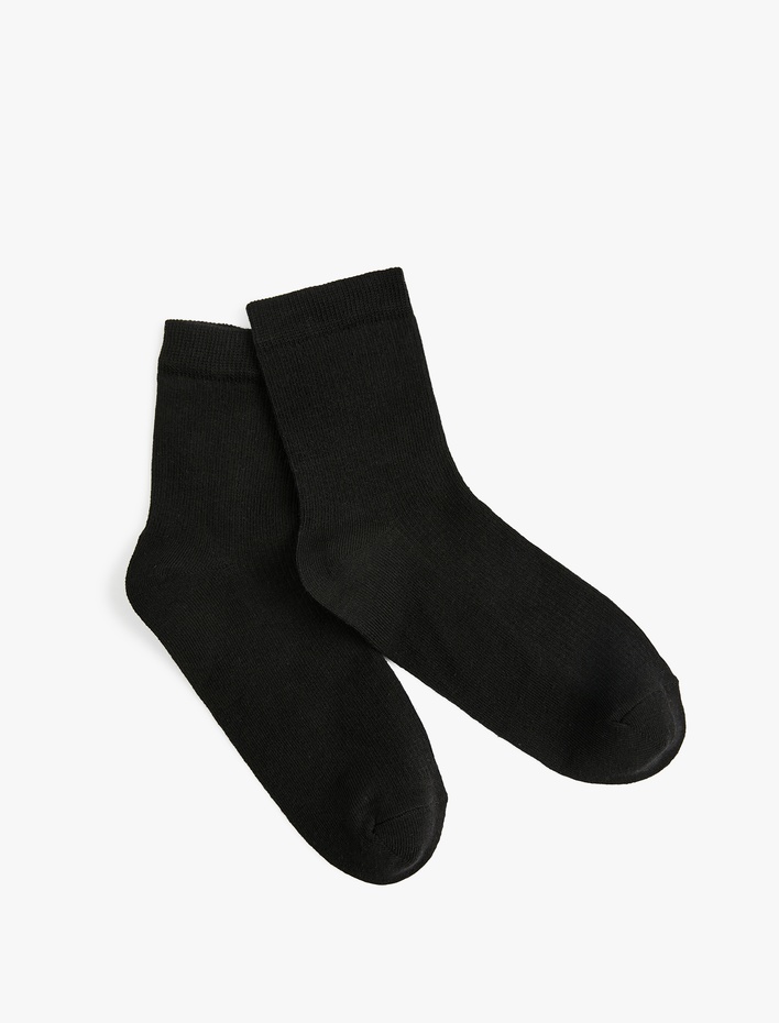 Kadın Pamuklu Soket Çorap