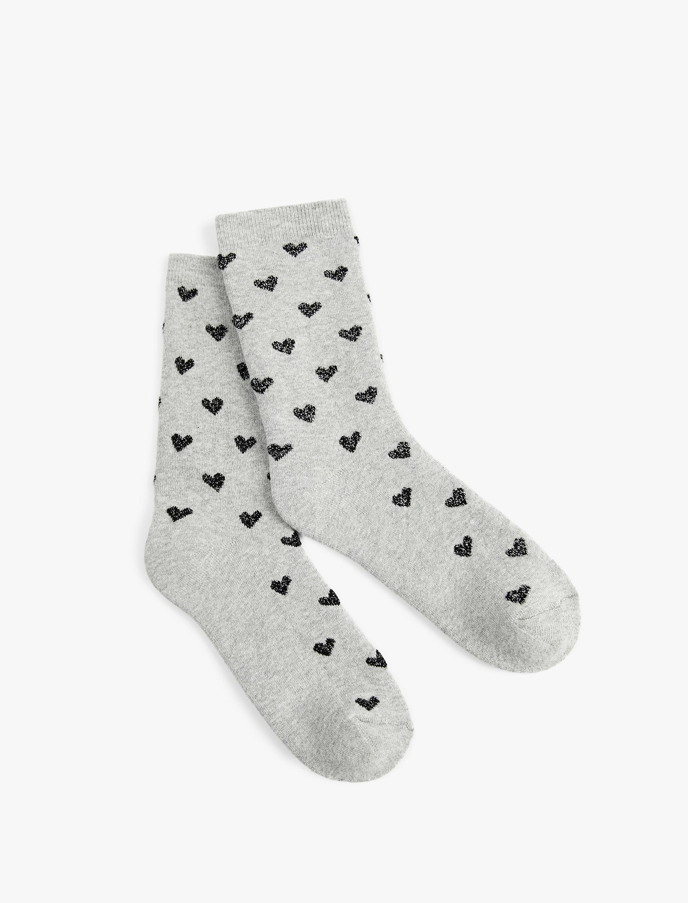 Kadın Kalpli Havlu Soket Çorap