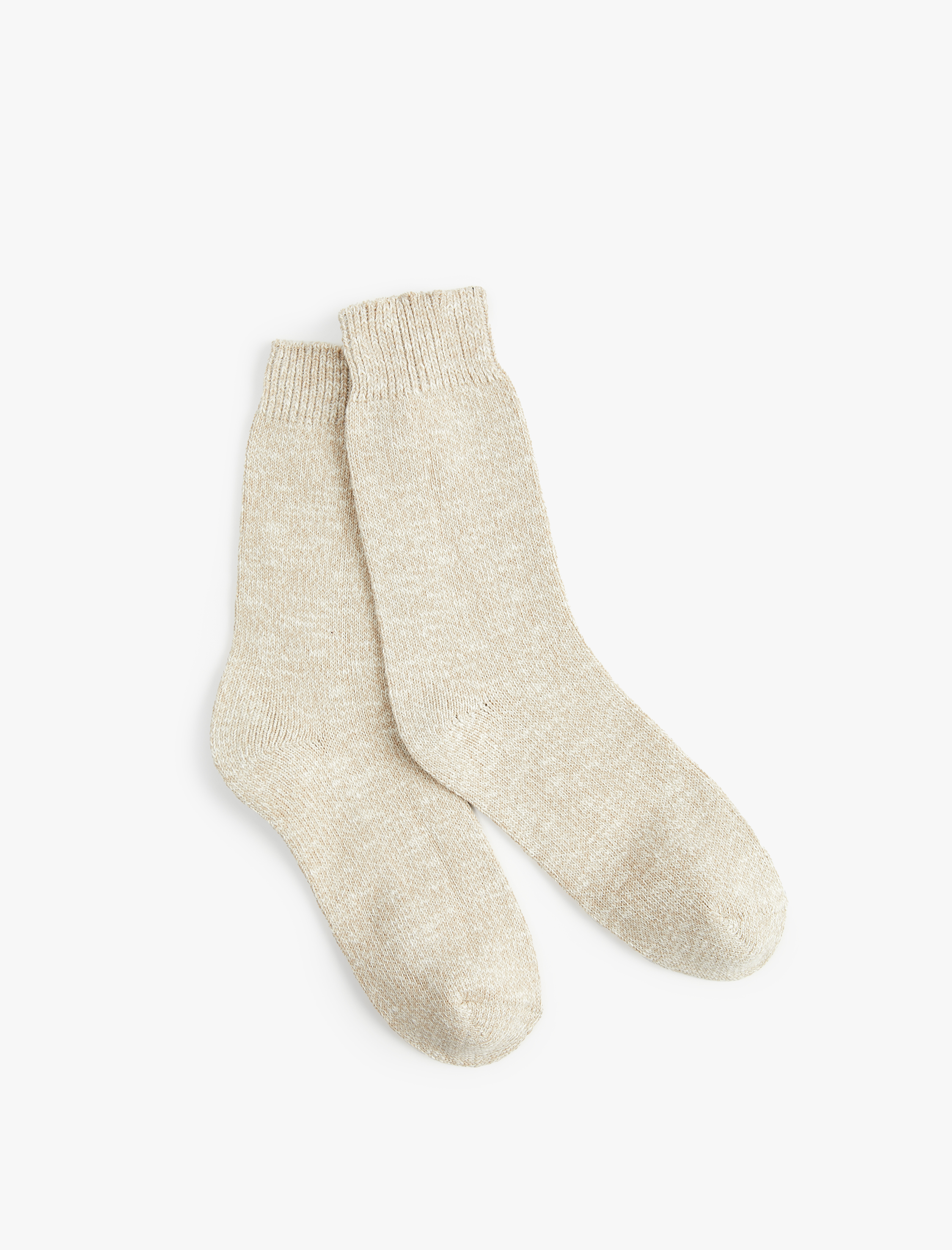  Kadın Pamuklu Desenli Soket Çorap