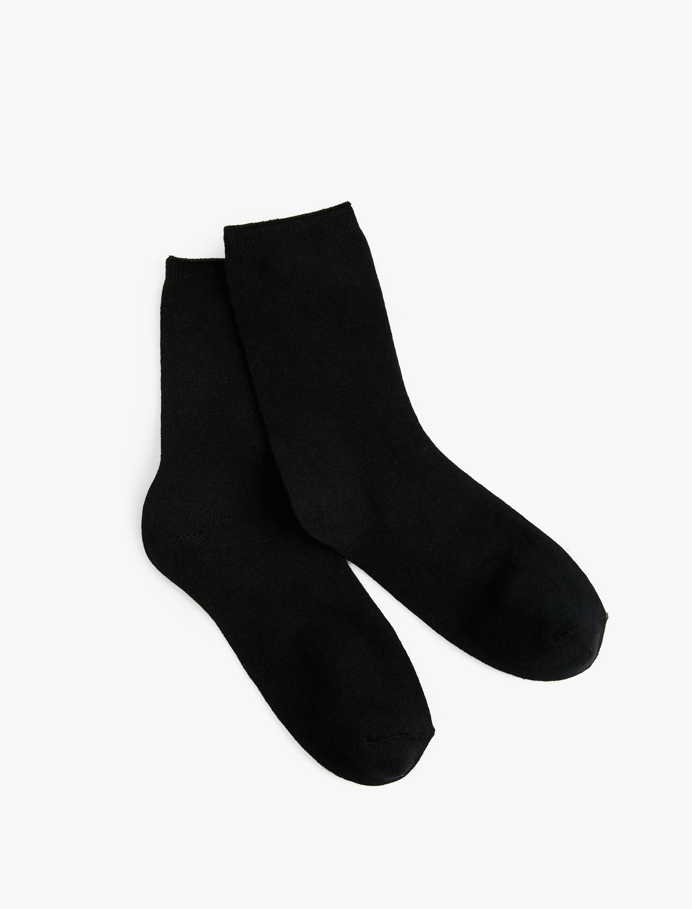  Kadın Pamuklu Basic Soket Çorap
