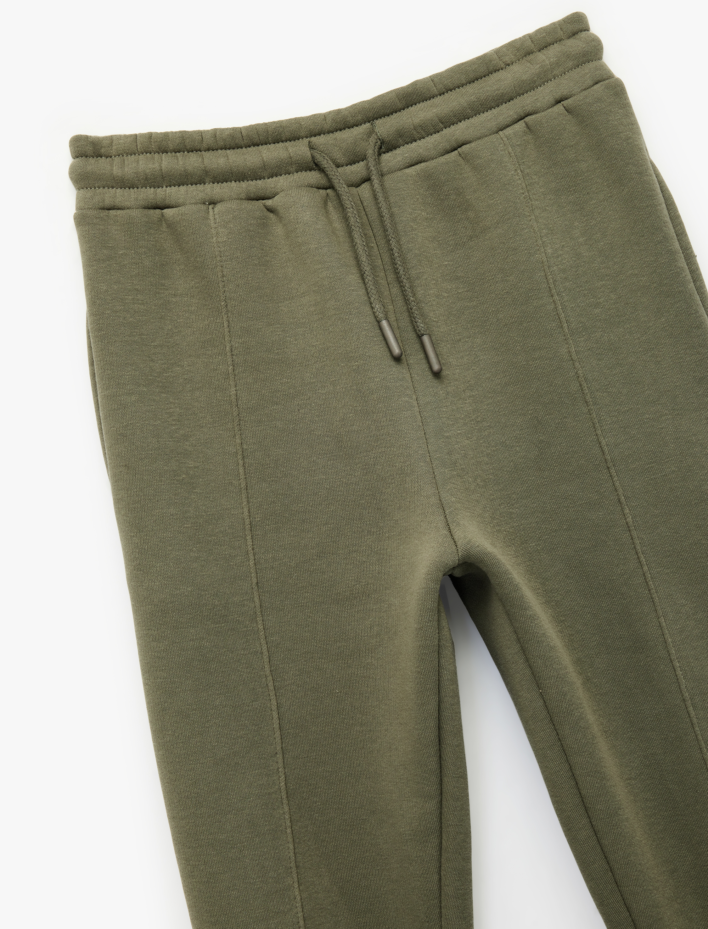  Erkek Çocuk Beli Bağcıklı Cep Detaylı Pamuklu Şardonlu Basic Eşofman Altı