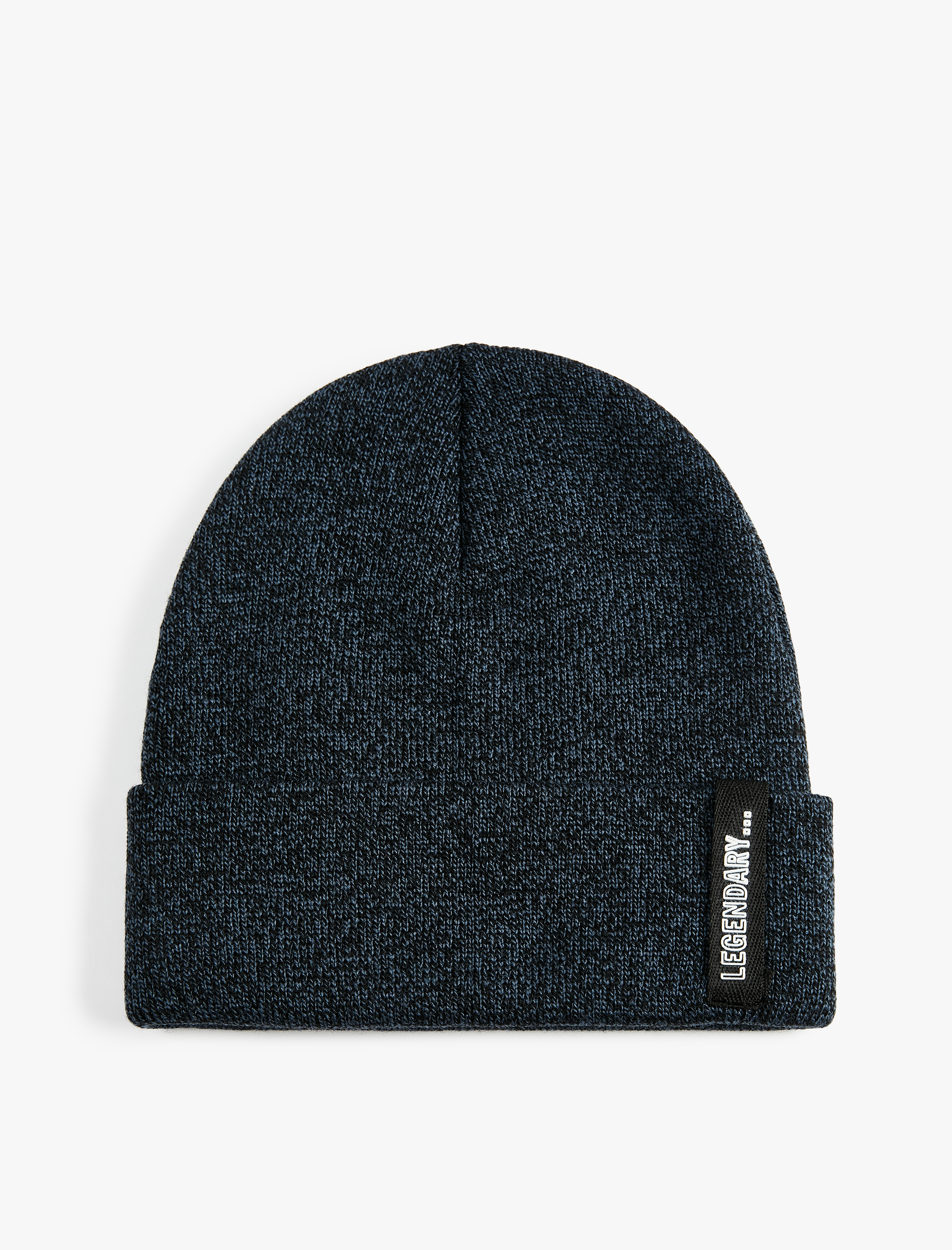 Erkek Etiket Detaylı Katlı Bere