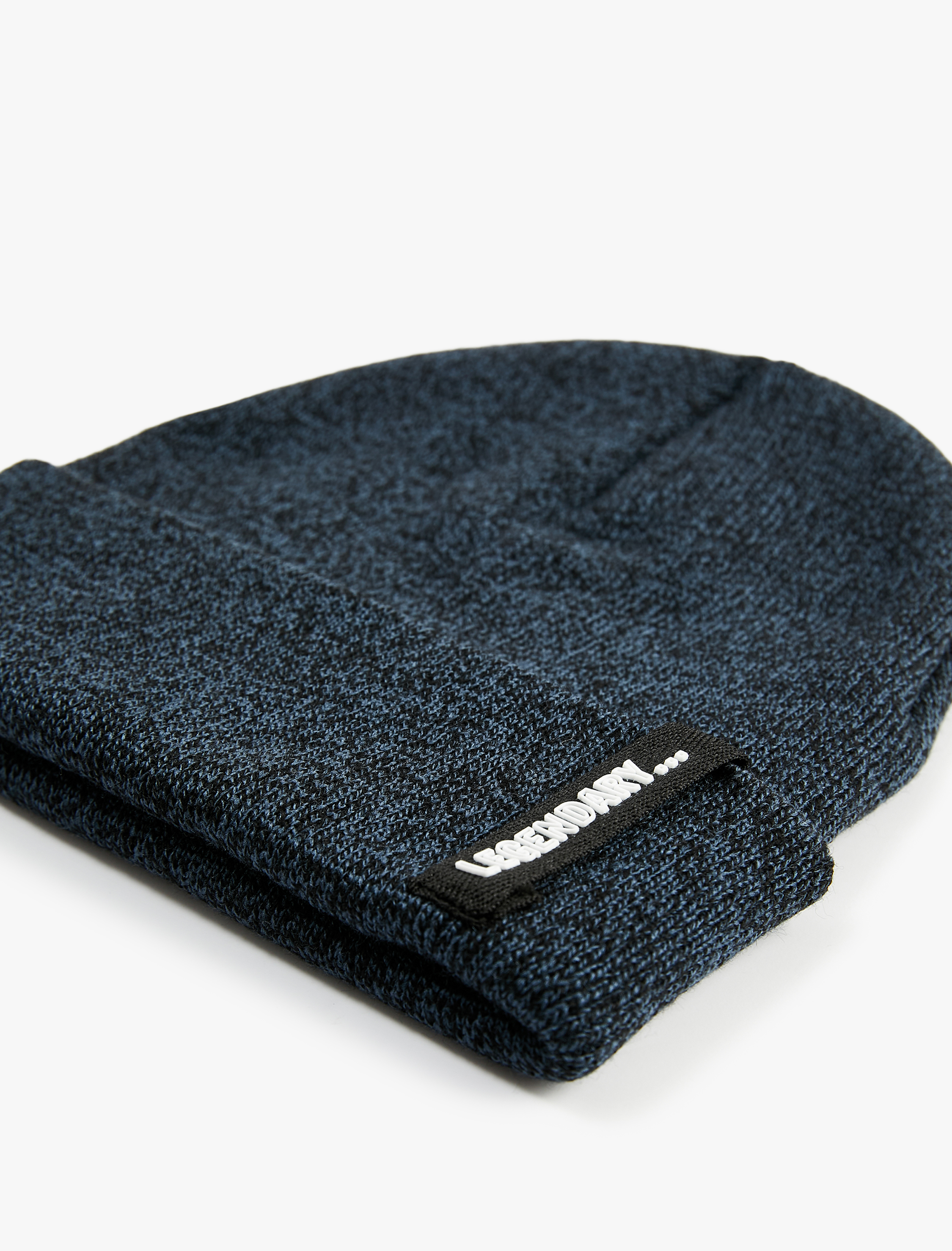 Erkek Etiket Detaylı Katlı Bere