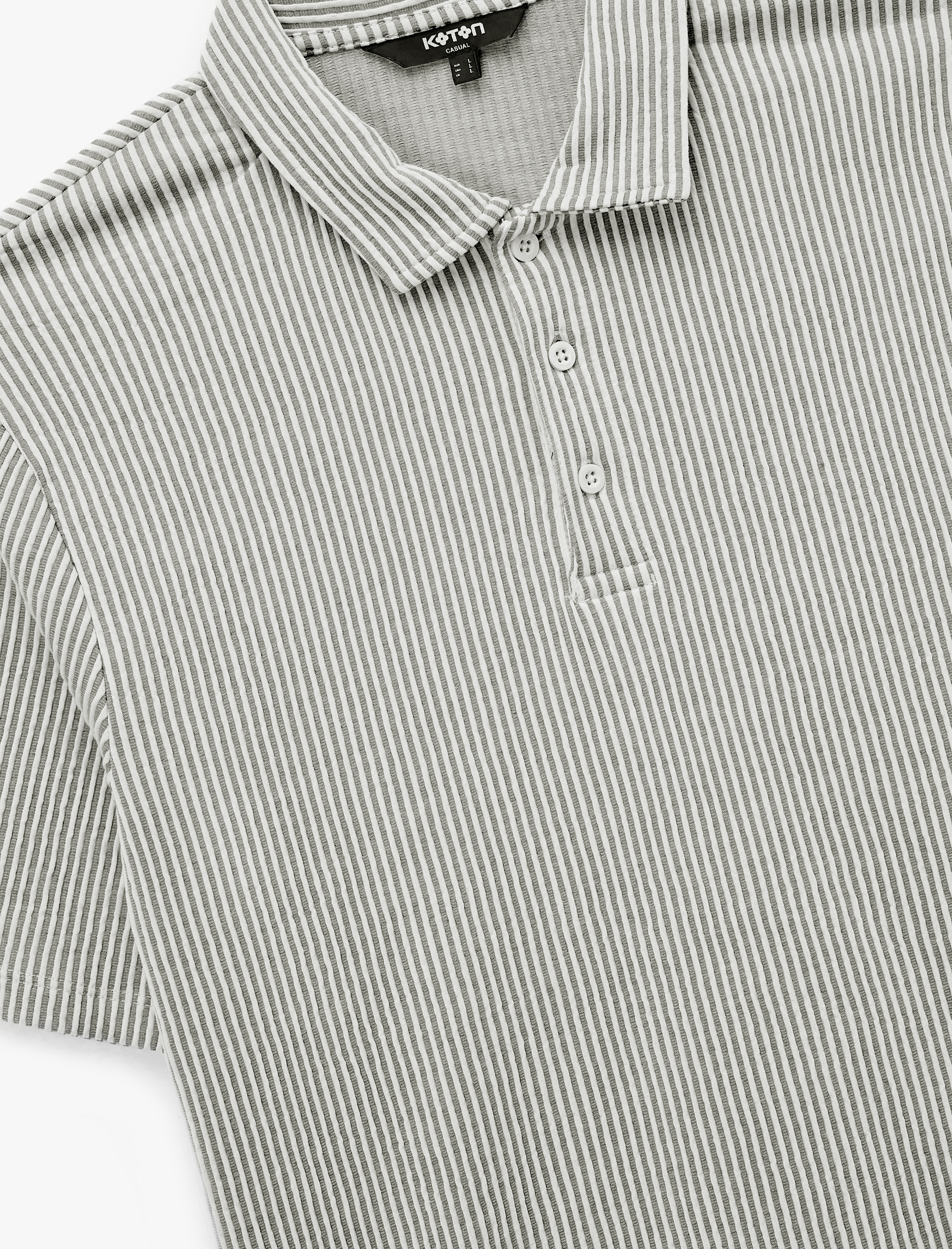   Regular Fit Kısa Kollu Düğmeli Polo Yaka Tişört