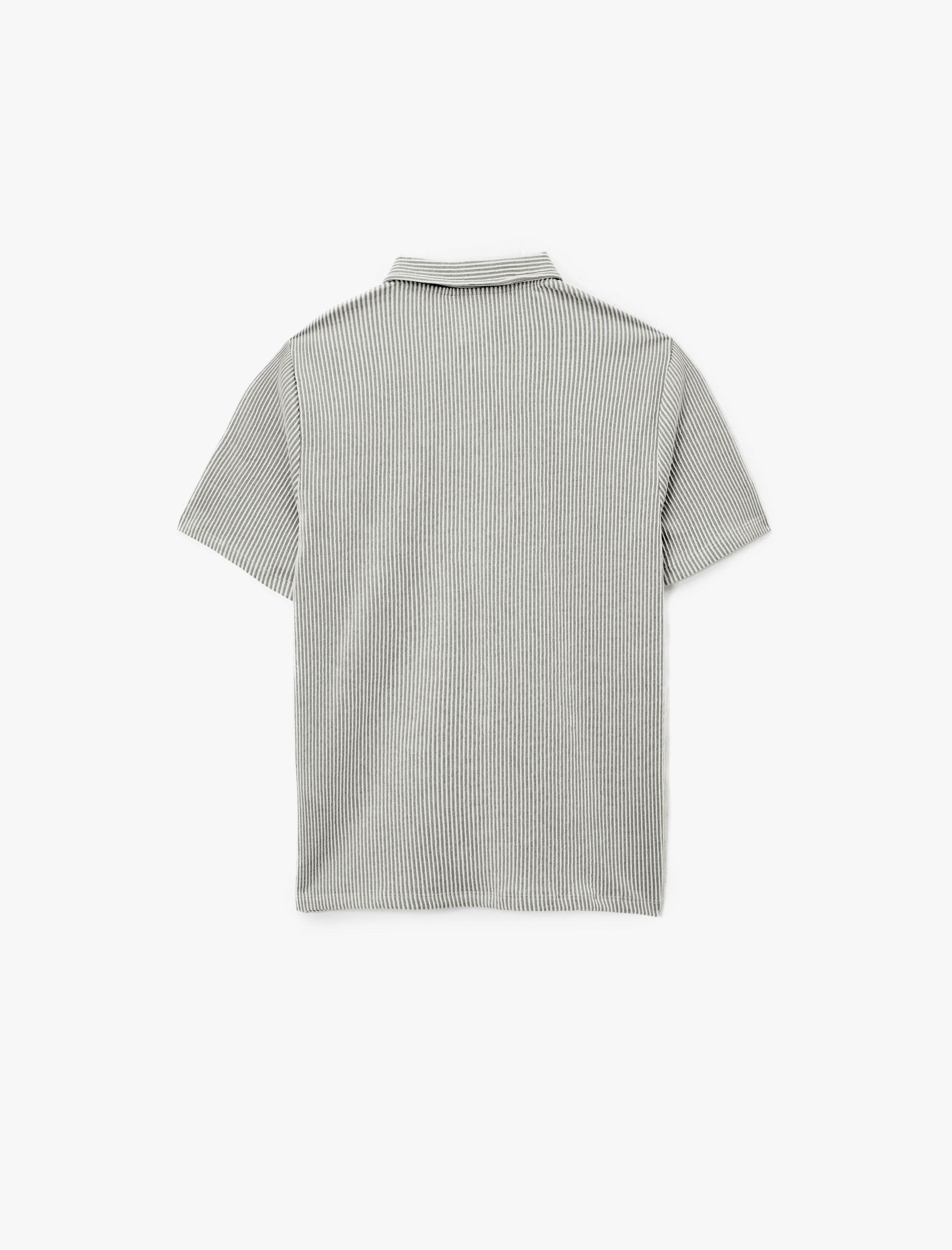   Regular Fit Kısa Kollu Düğmeli Polo Yaka Tişört