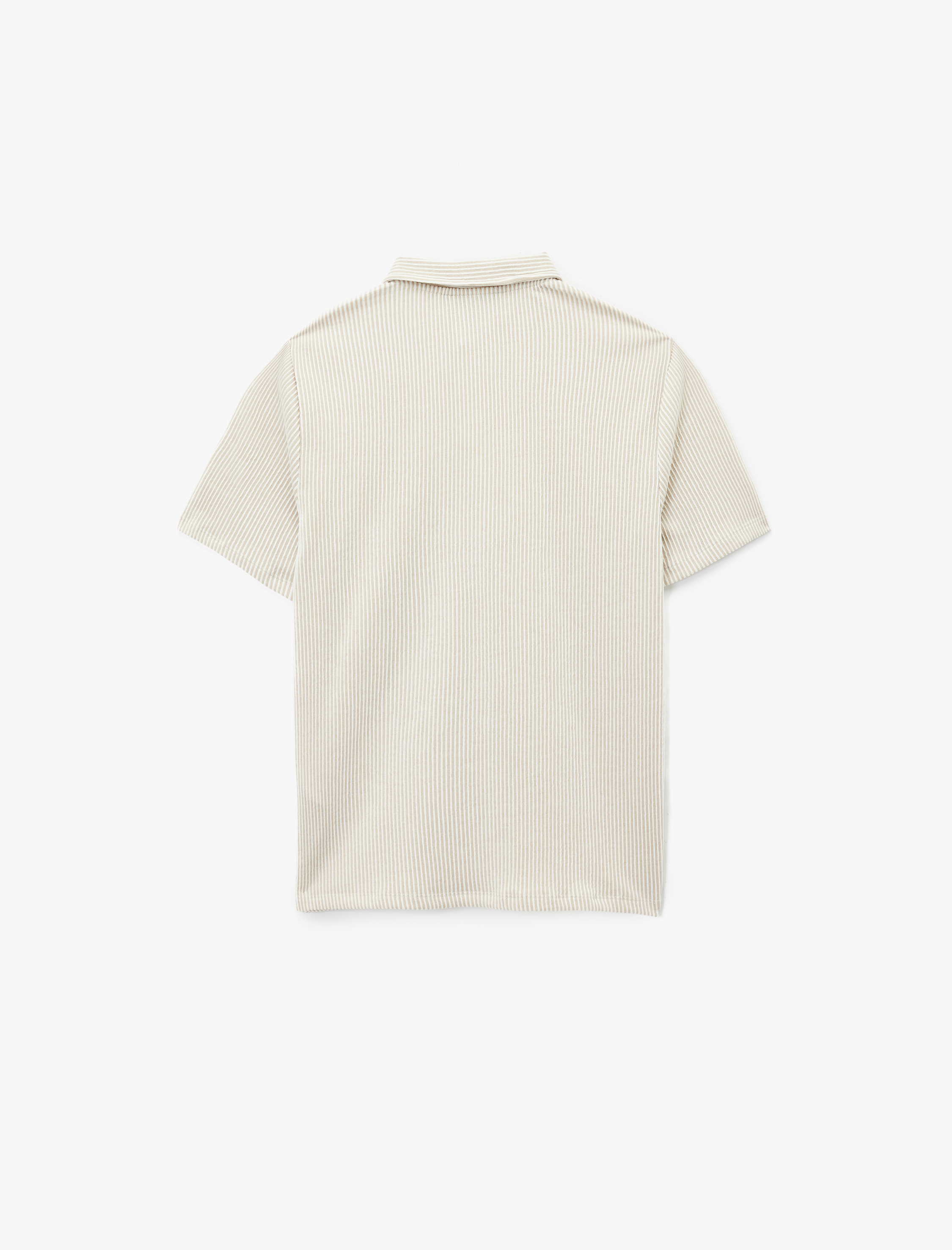   Regular Fit Kısa Kollu Düğmeli Polo Yaka Tişört
