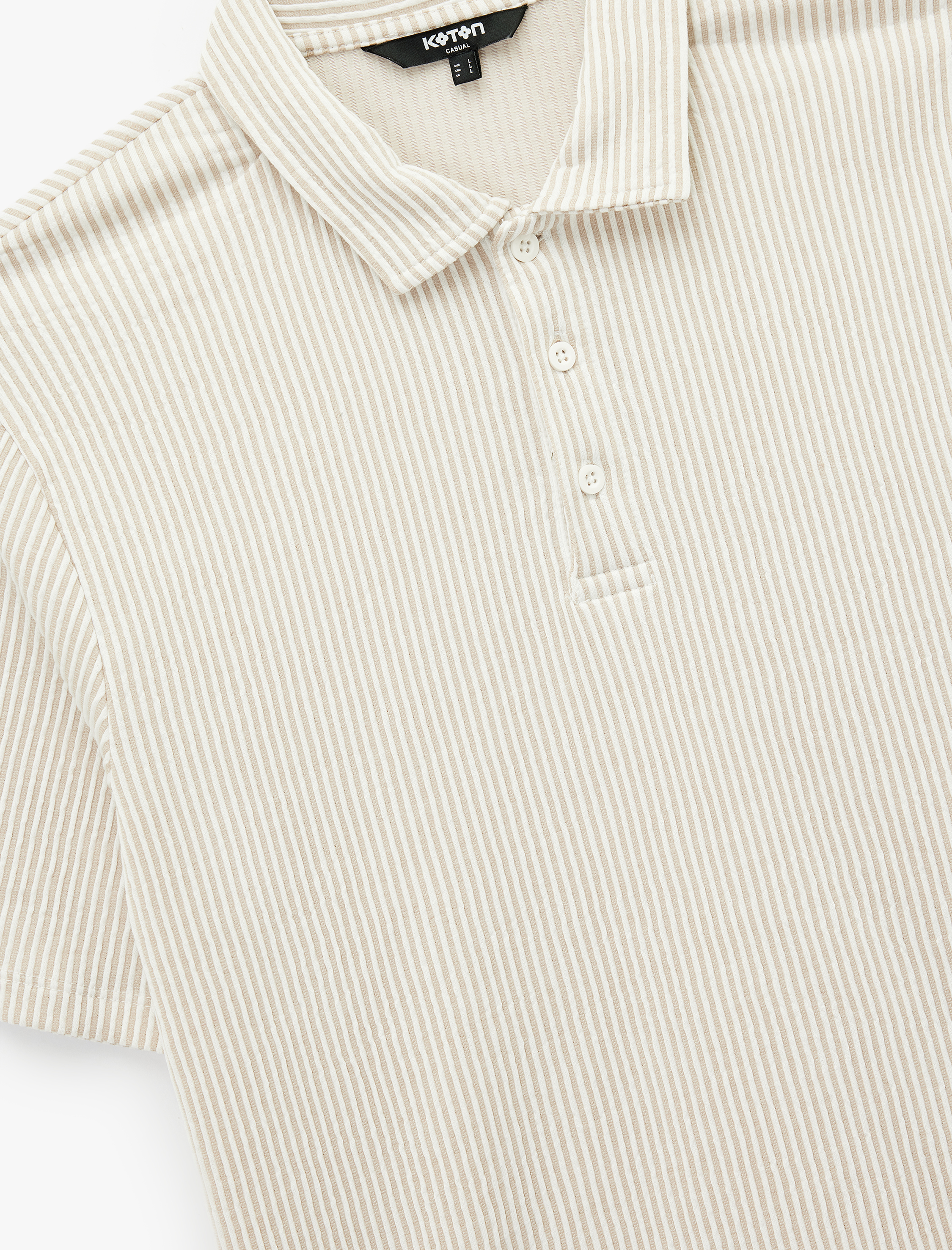   Regular Fit Kısa Kollu Düğmeli Polo Yaka Tişört