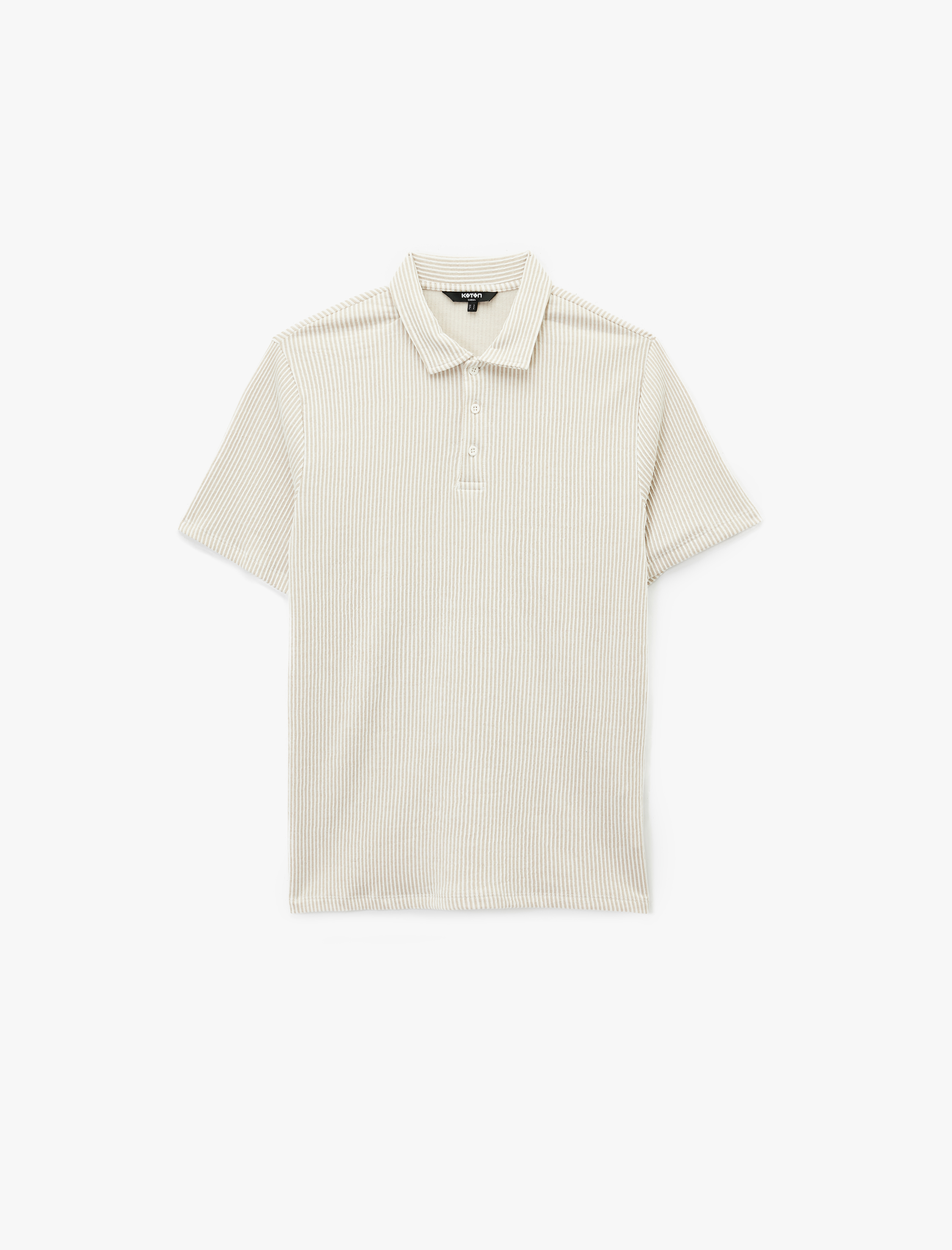   Regular Fit Kısa Kollu Düğmeli Polo Yaka Tişört