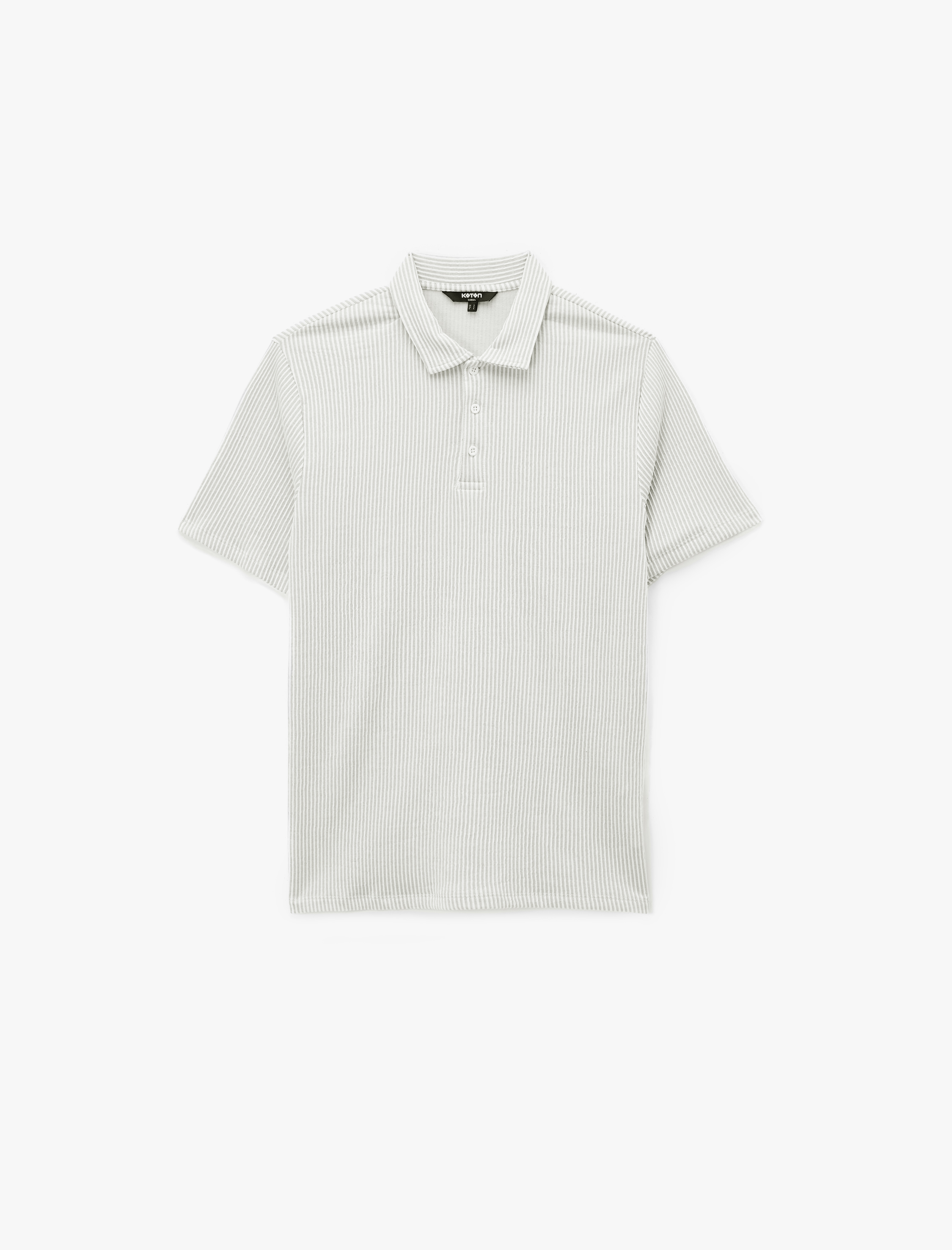   Regular Fit Kısa Kollu Düğmeli Polo Yaka Tişört