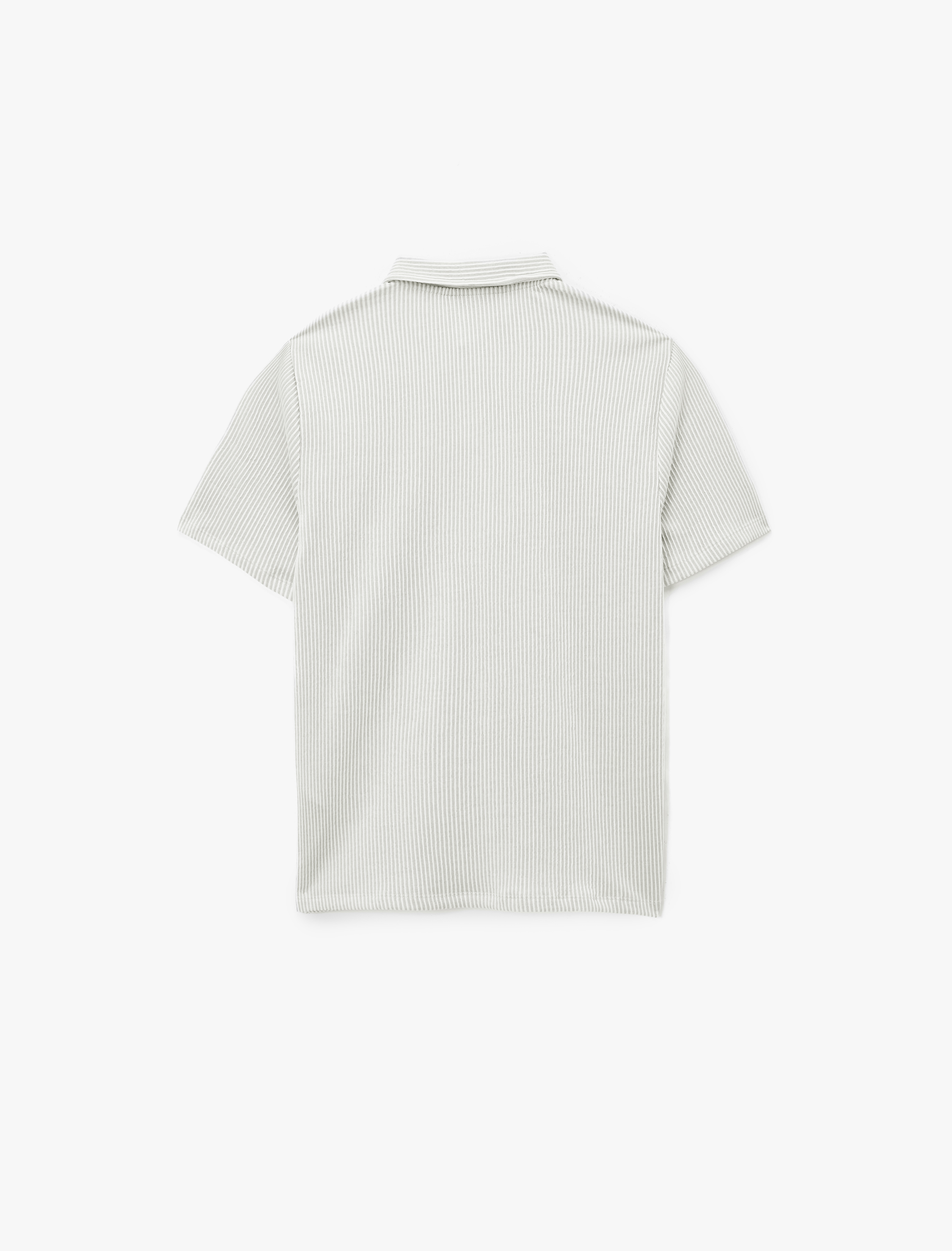   Regular Fit Kısa Kollu Düğmeli Polo Yaka Tişört