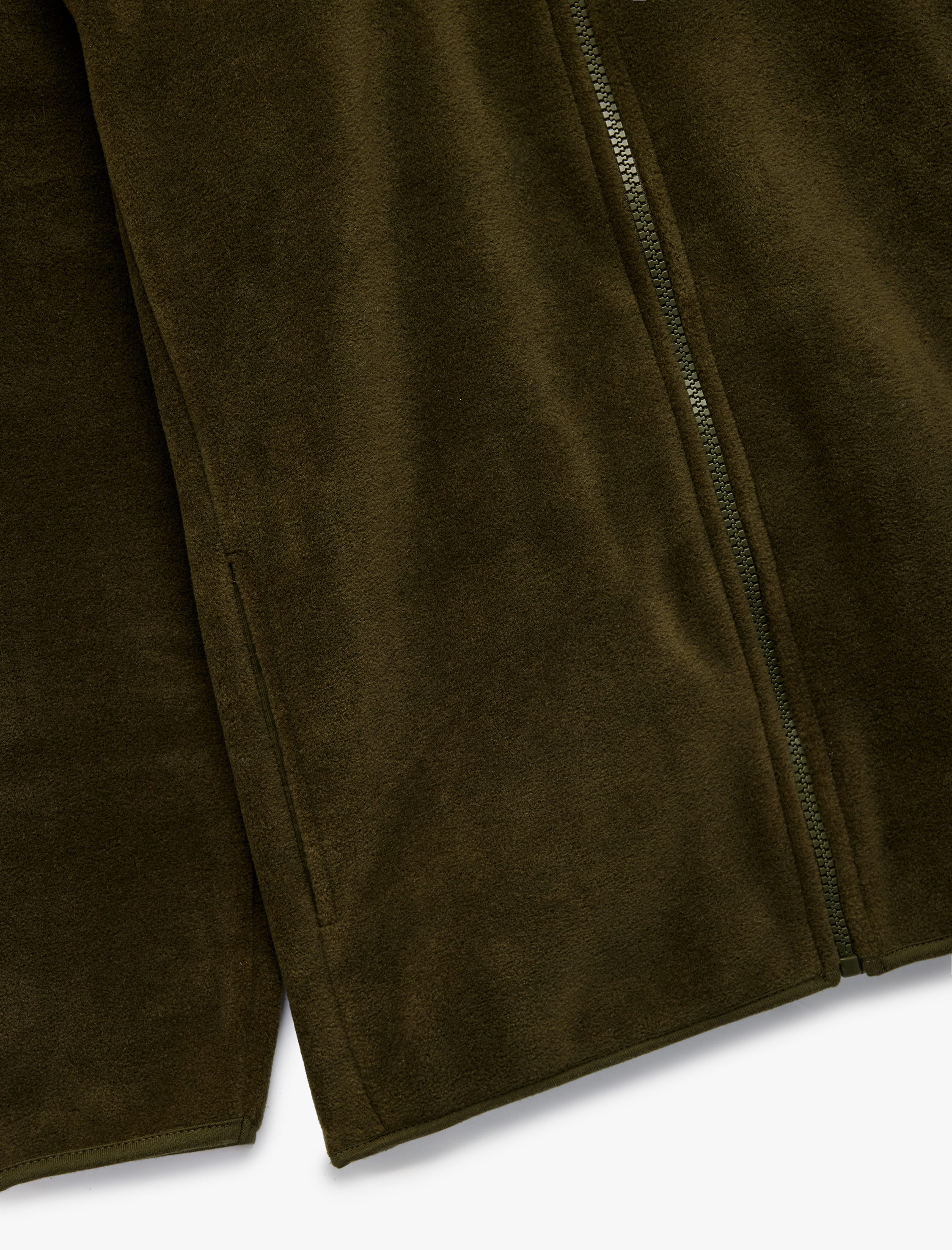  Erkek Çocuk Fermuarlı Uzun Kollu Dik Yaka Polar Sweatshirt