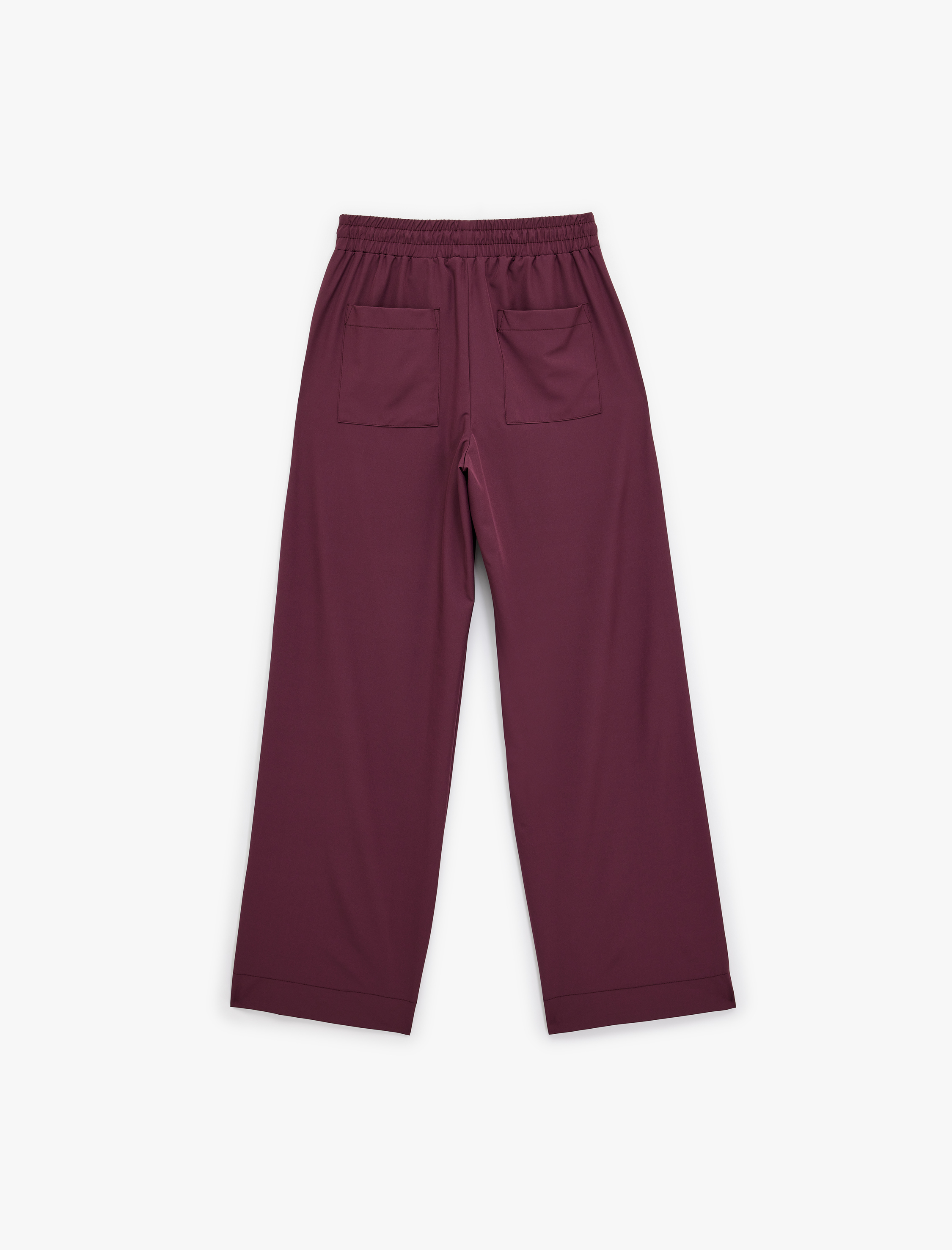   Rahat Kalıp Cepli Beli Bağcıklı Geniş Paça Spor Eşofman Altı