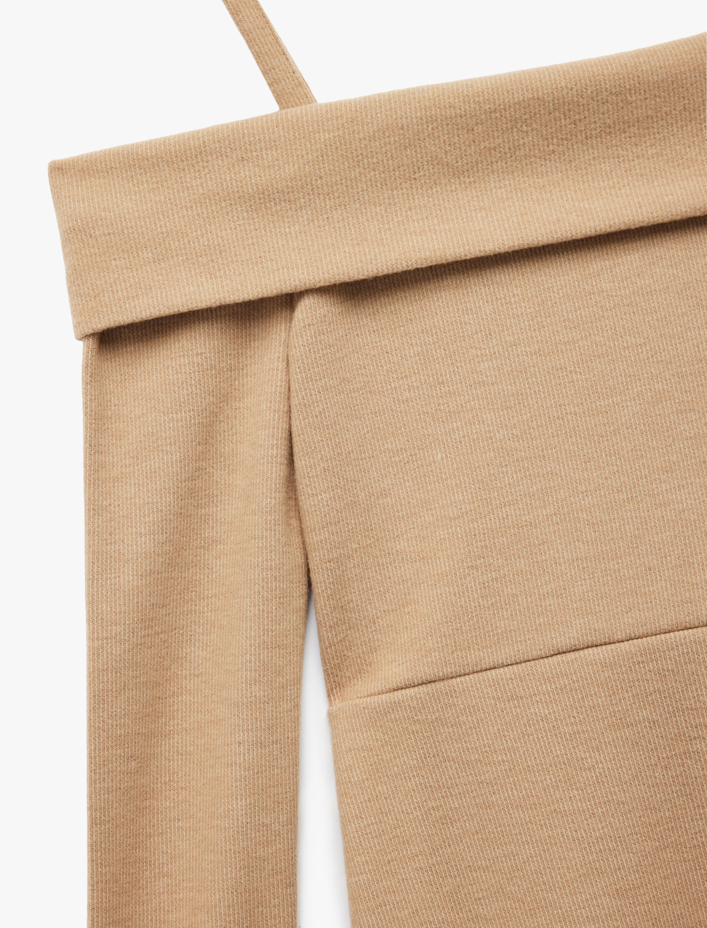 Kız Çocuk Volanlı Askı Detaylı Uzun Kollu Elbise