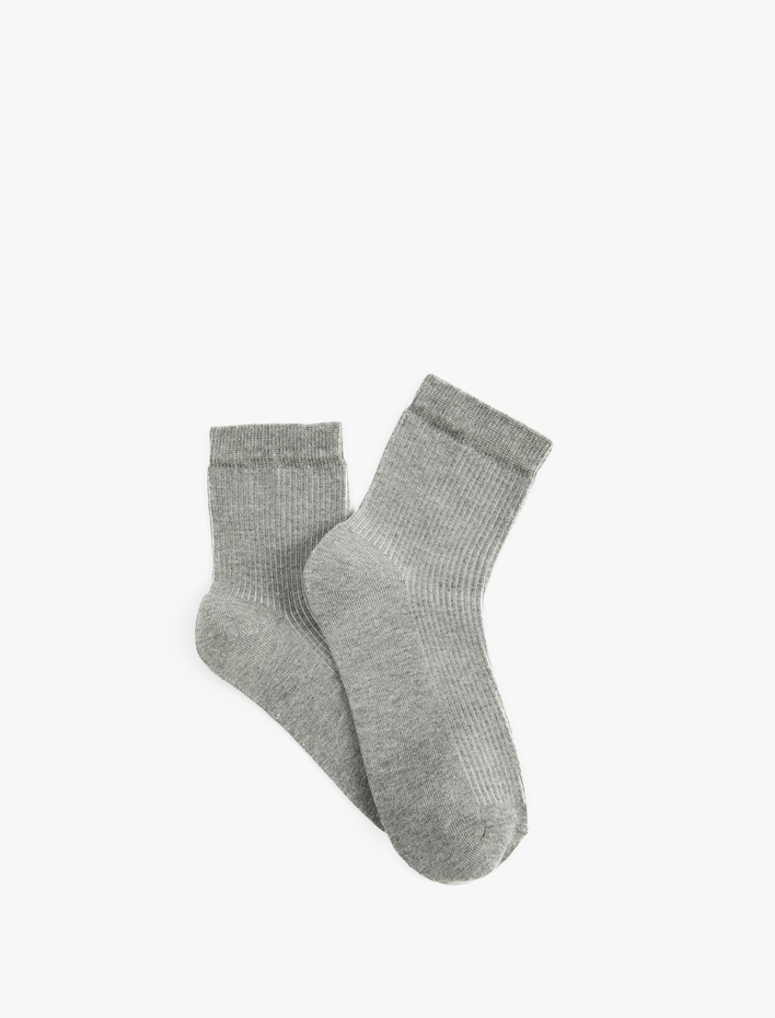 Kadın Pamuklu Soket Çorap