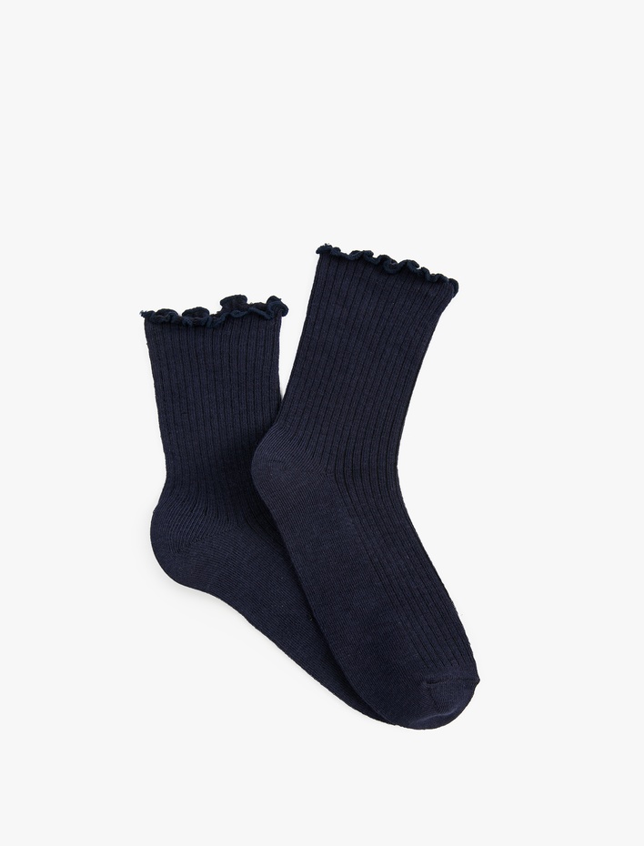 Kadın Pamuk Karışımlı Soket Çorap