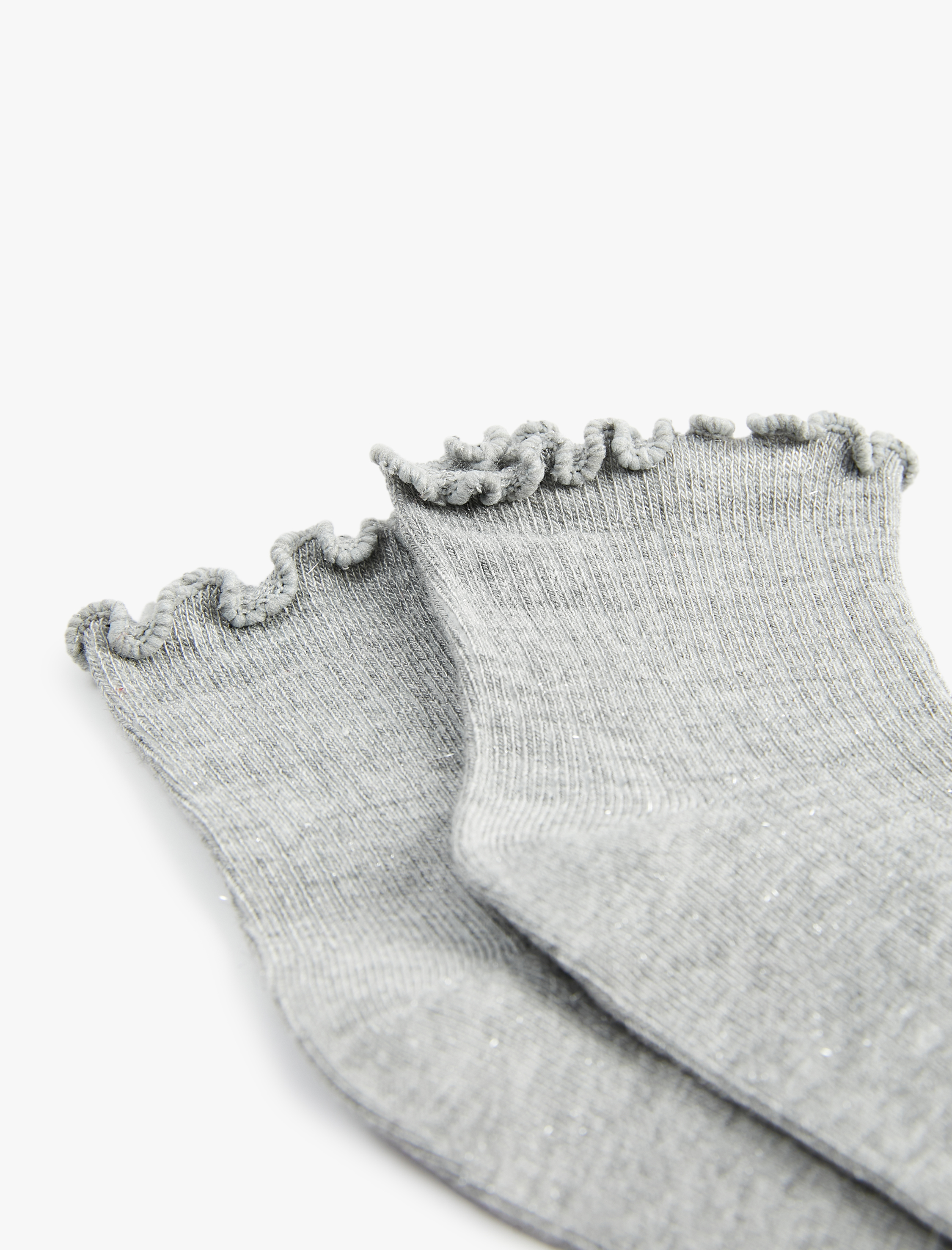  Kadın Fırfırlı Soket Çorap