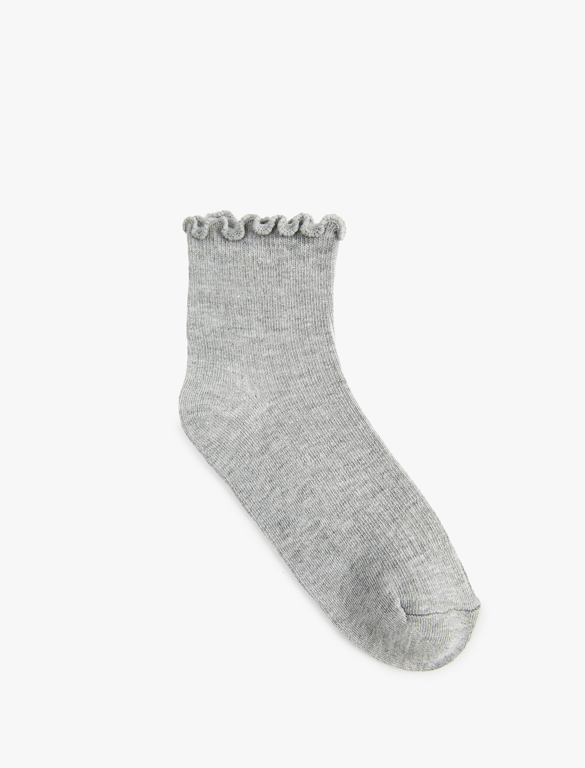  Kadın Fırfırlı Soket Çorap