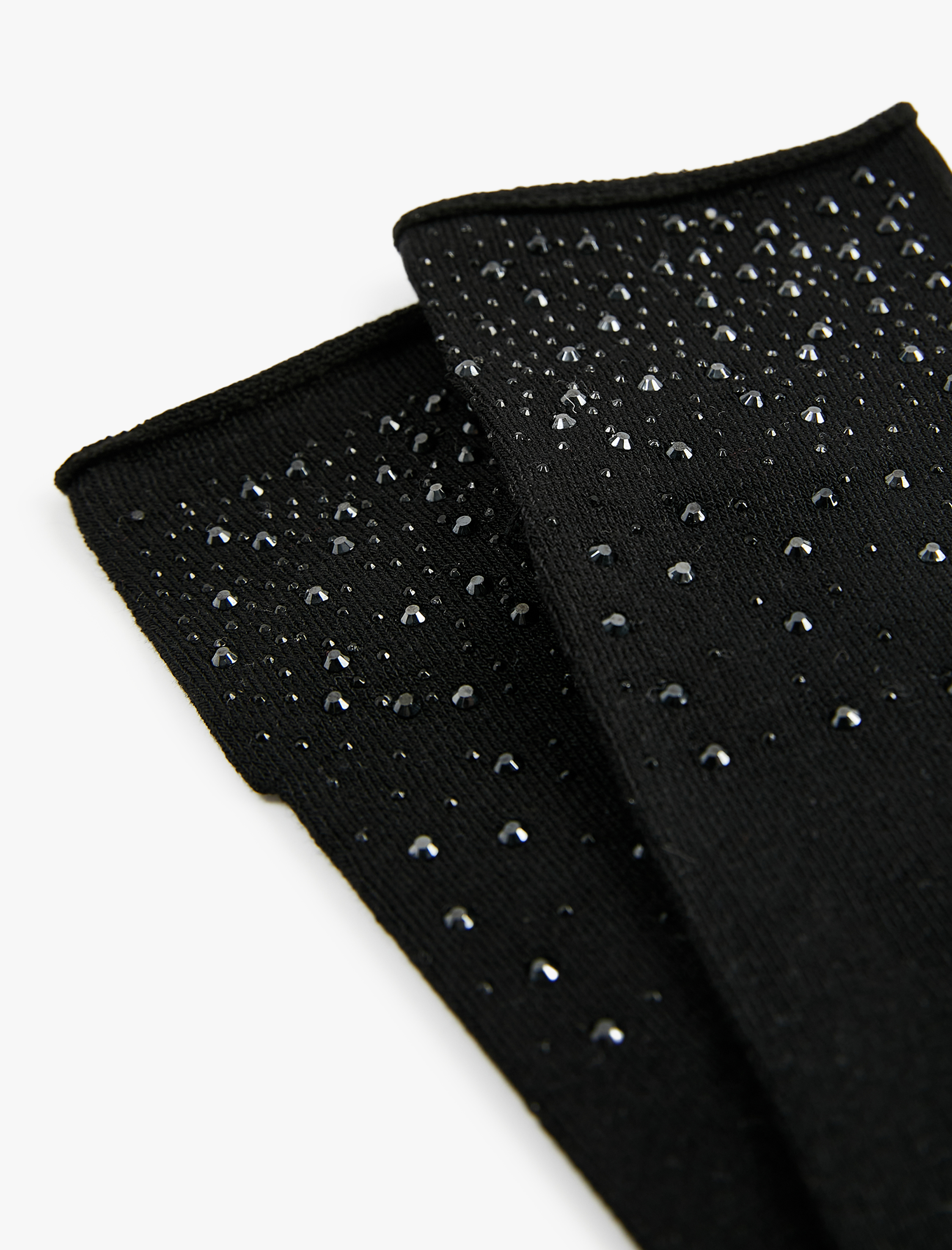  Kadın Viskon Taşlı Soket Çorap