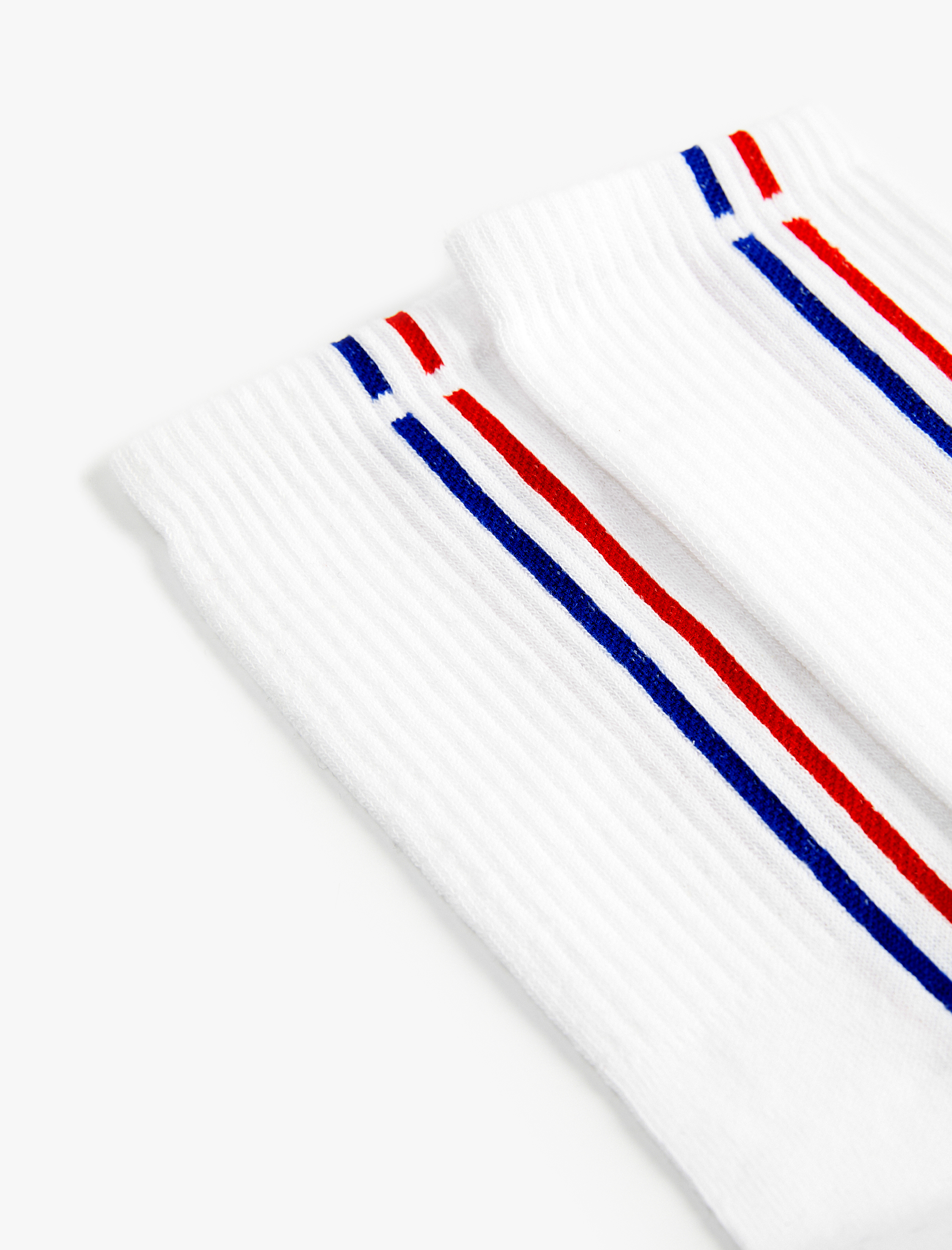  Erkek Çizgili Tenis Çorabı