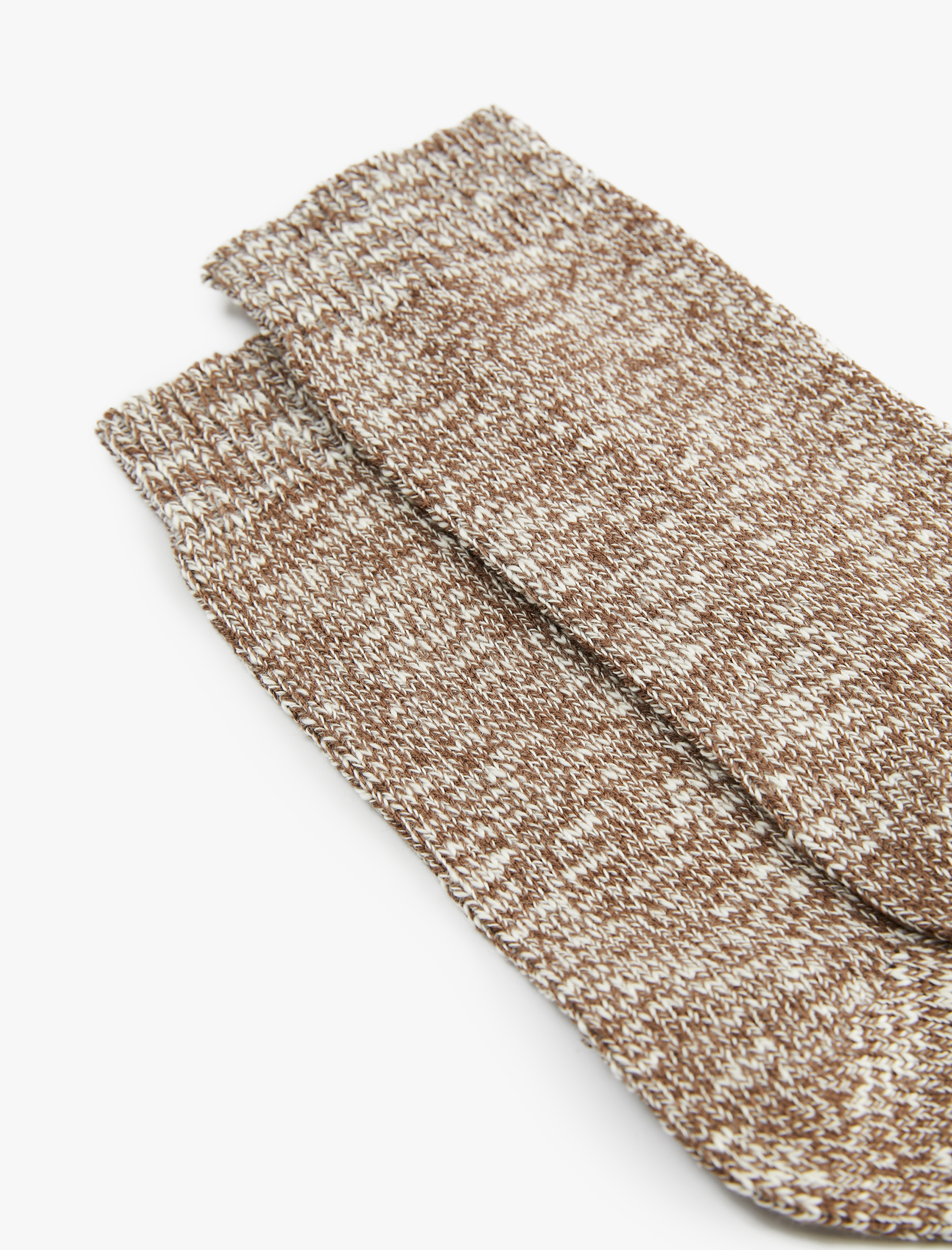  Kadın Pamuklu Desenli Soket Çorap