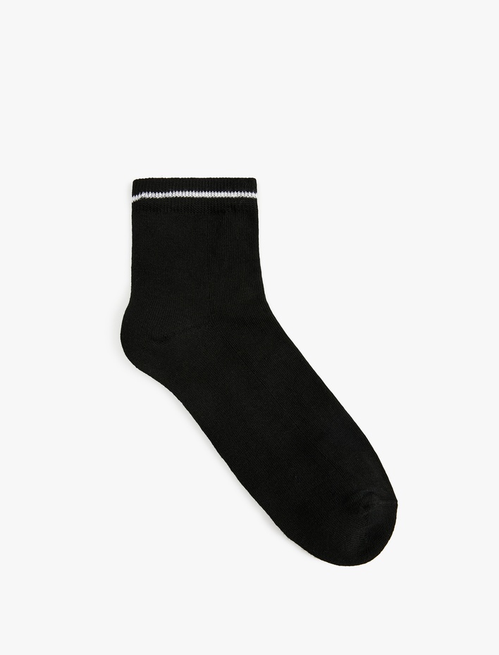 Erkek Çizgili Soket Çorap