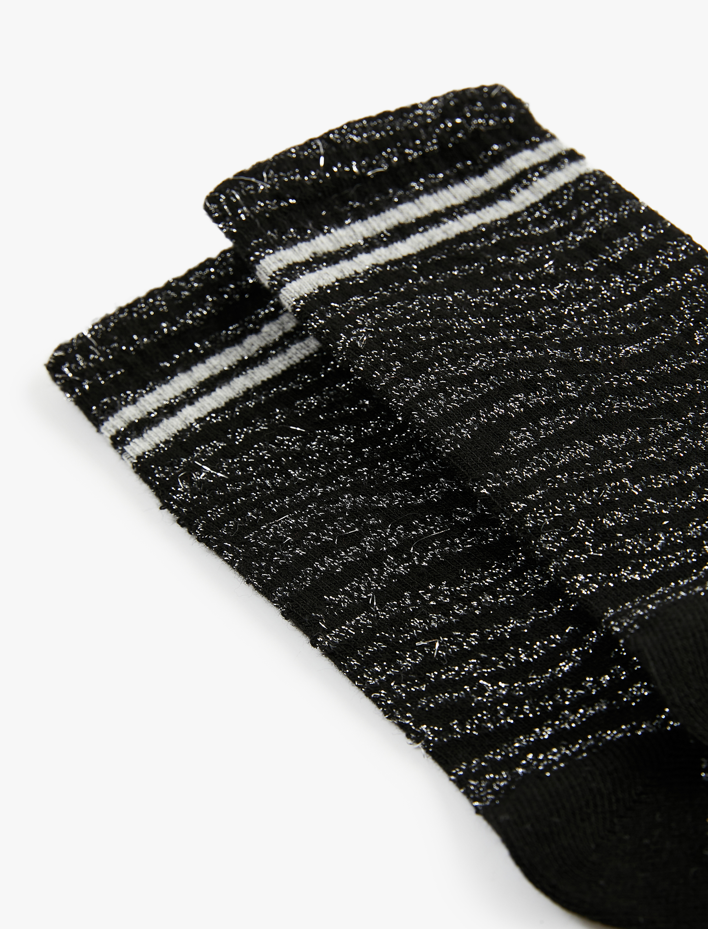 Kadın Çizgili Pamuklu Tenis Çorabı