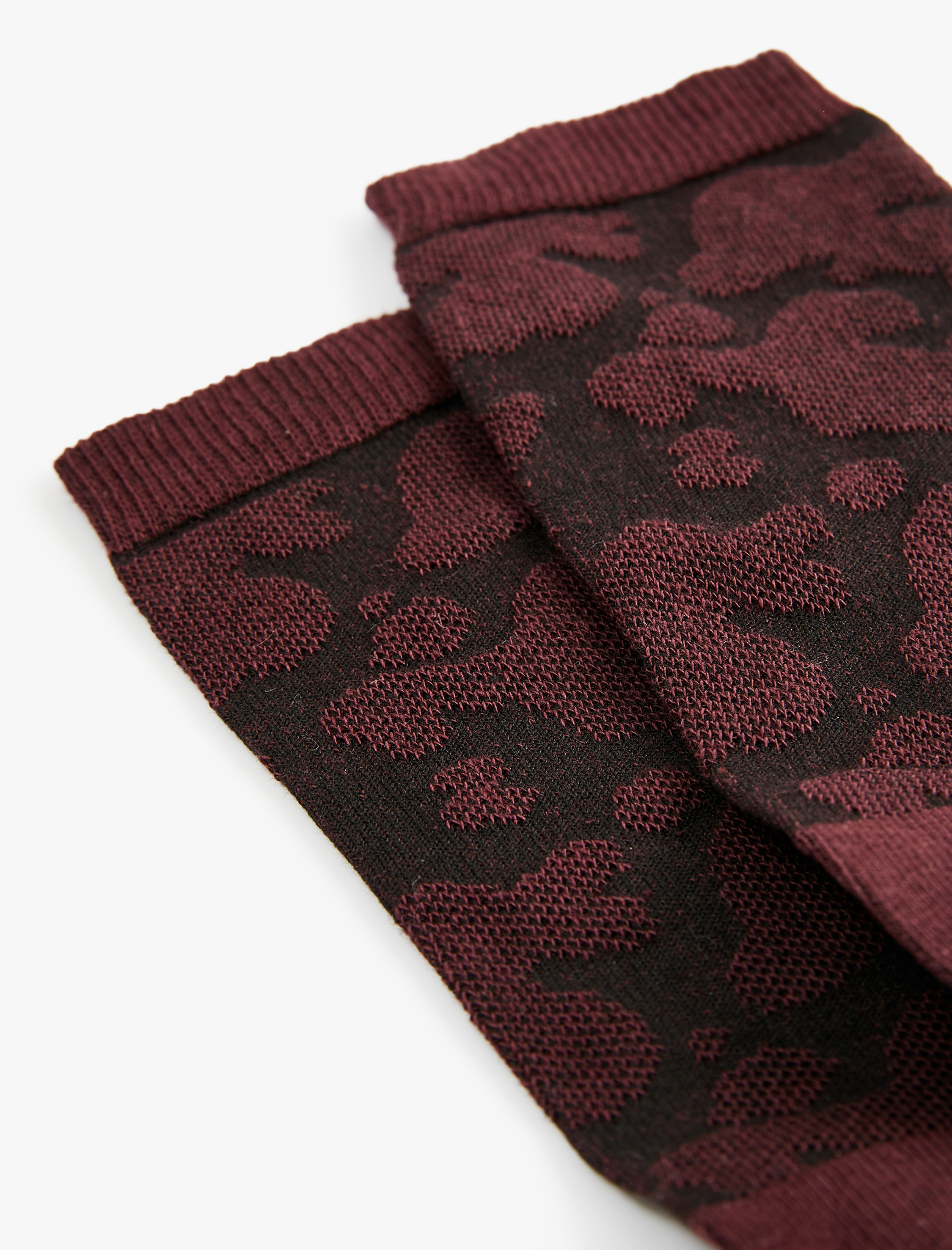  Kadın Pamuklu Dokulu Soket Çorap