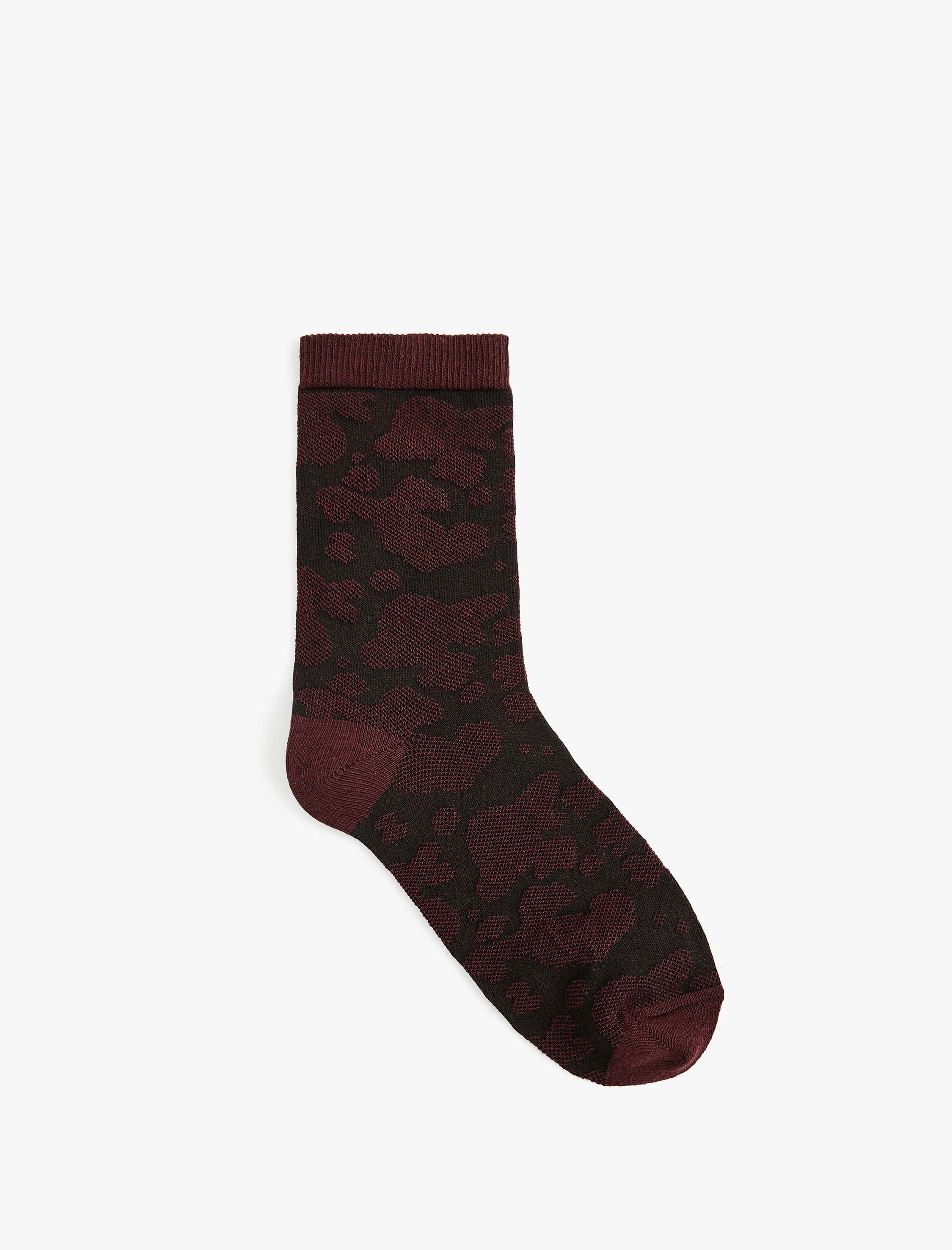  Kadın Pamuklu Dokulu Soket Çorap