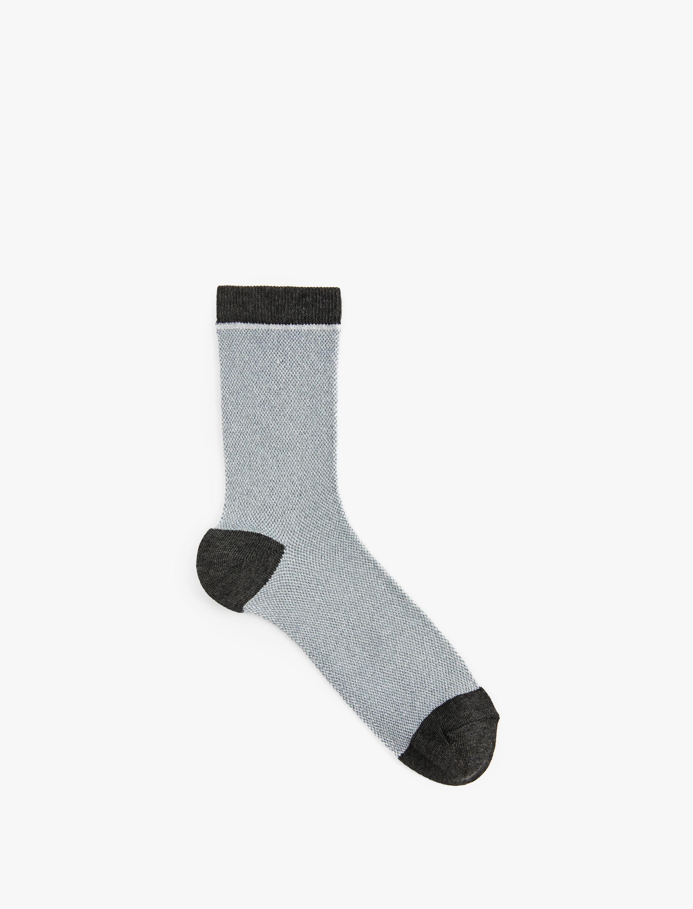  Kadın Renk Bloklu Soket Çorap