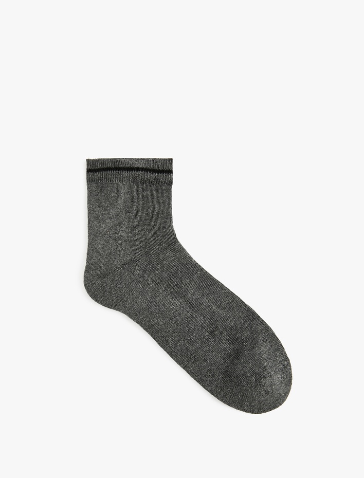 Erkek Çizgili Soket Çorap