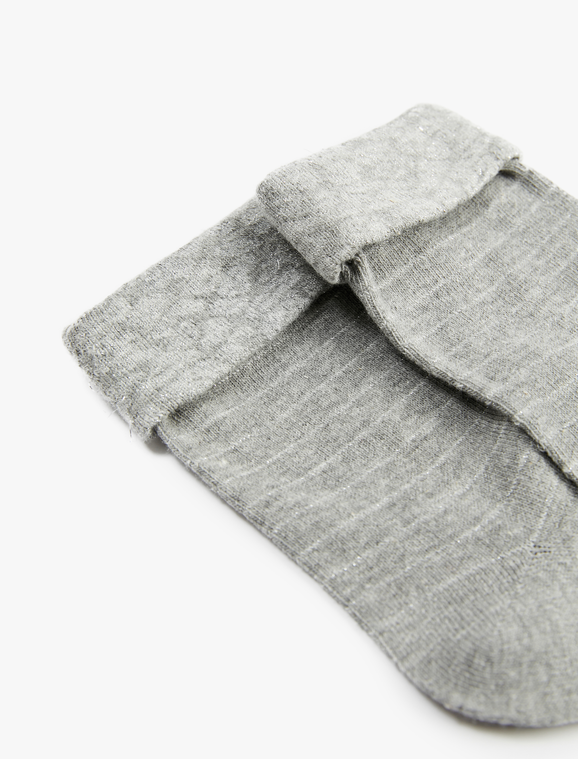  Kadın Çizgili Pamuklu Soket Çorap