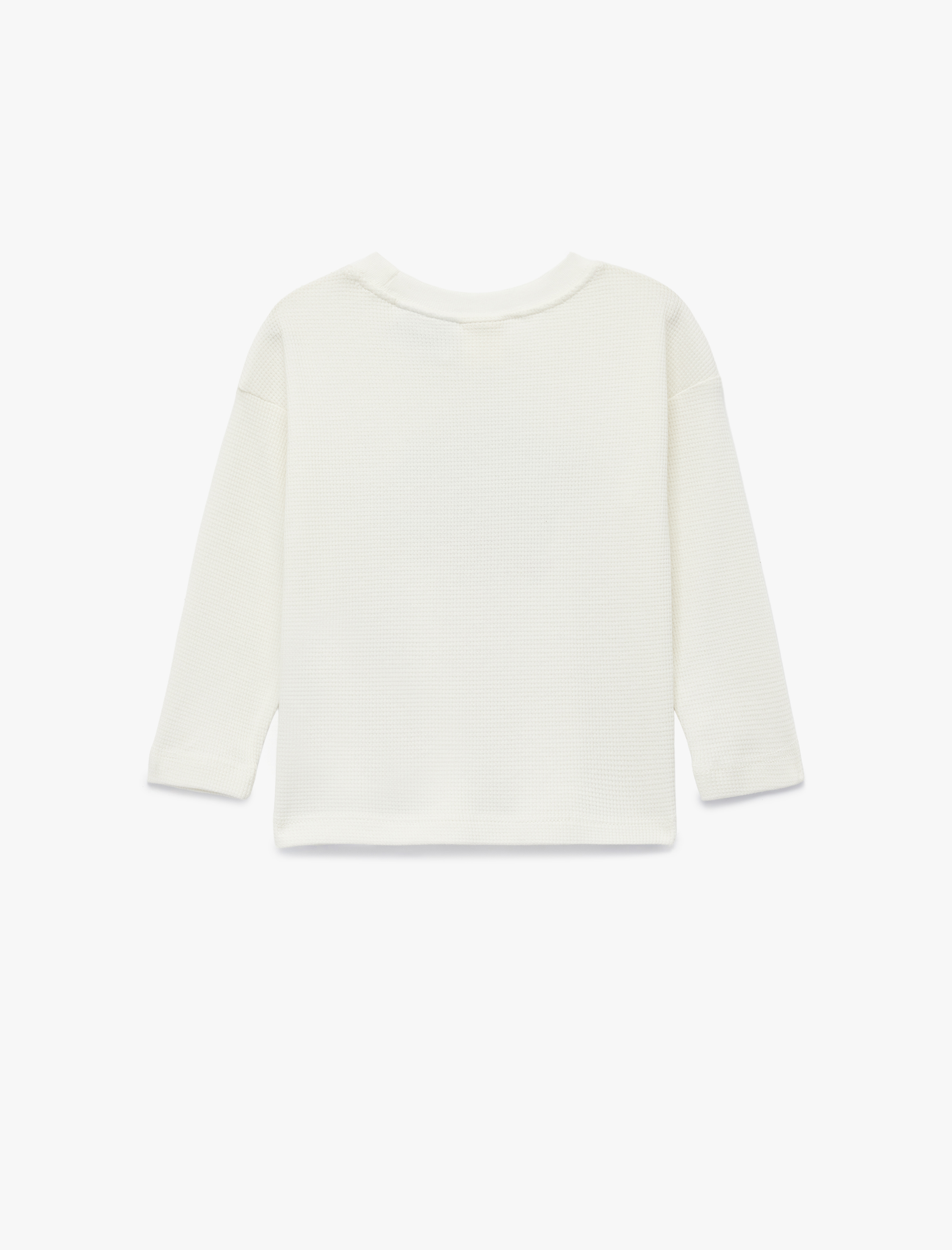  Erkek Bebek Harry Potter Baskılı Uzun Kollu Bisiklet Yaka Lisanslı Oversize Tişört