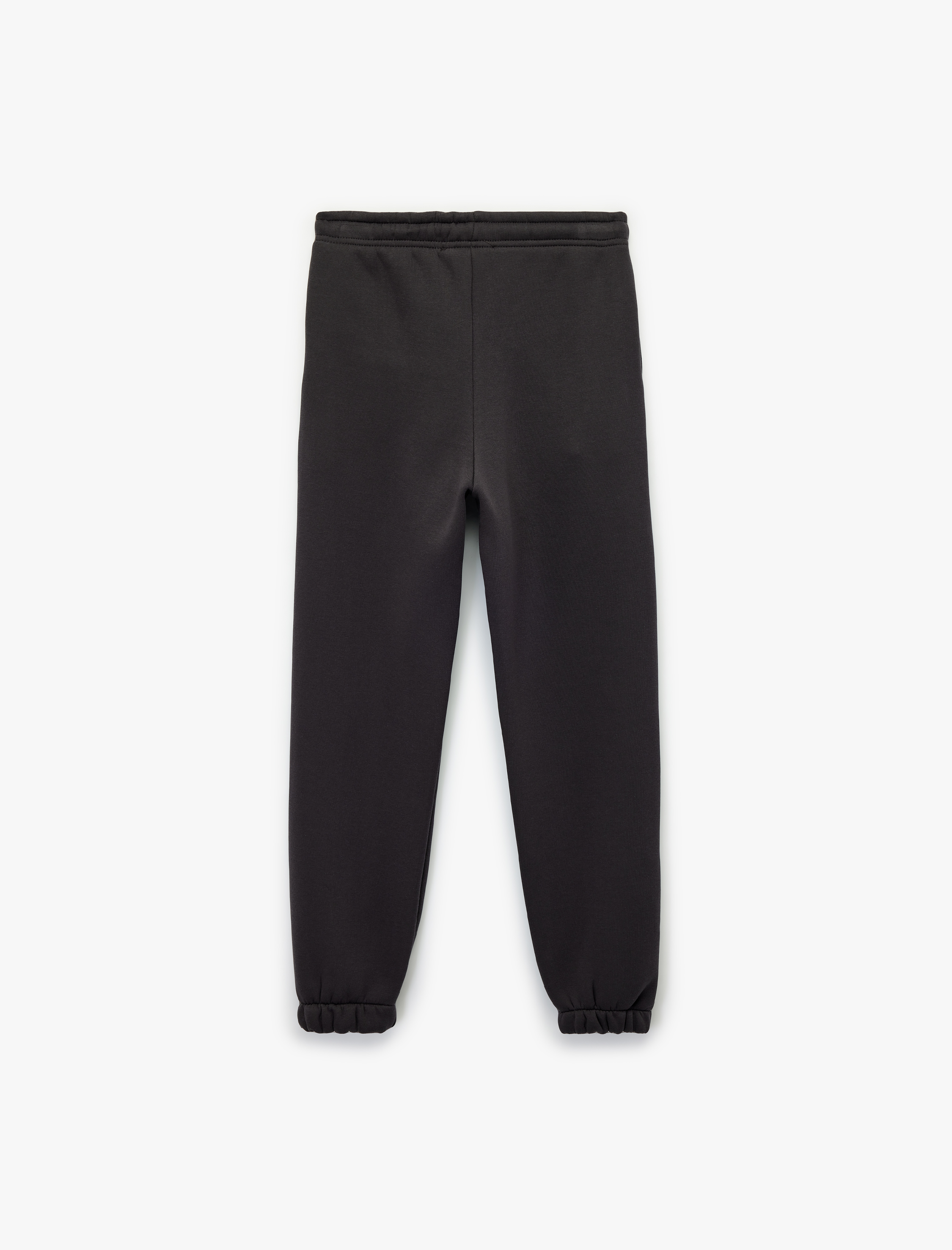 Baskılı Beli Bağcıklı Rahat Kalıp Jogger Eşofman Altı