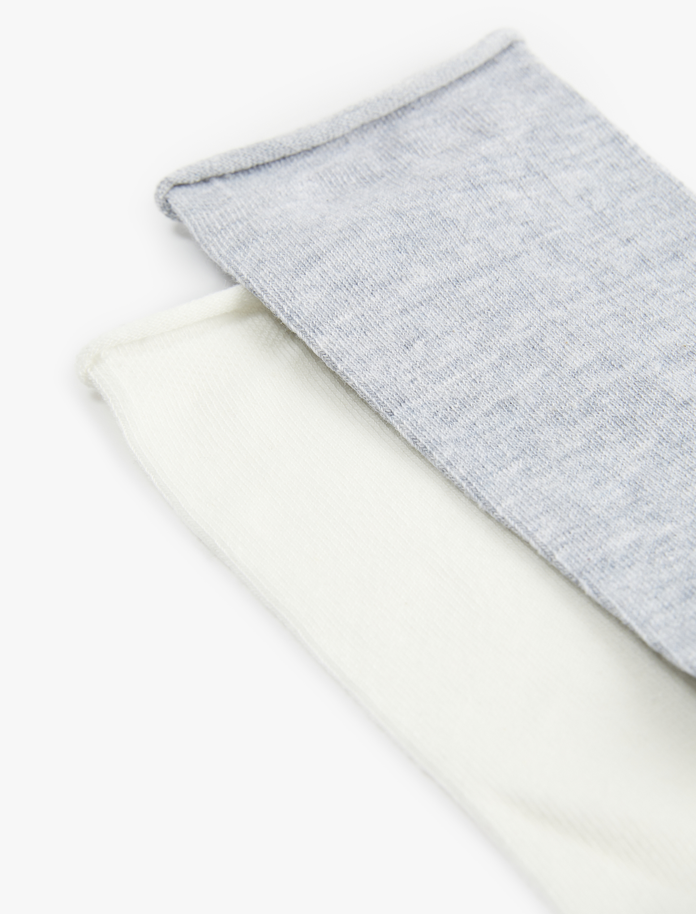  Kadın 2'li Pamuklu Soket Çorap Seti