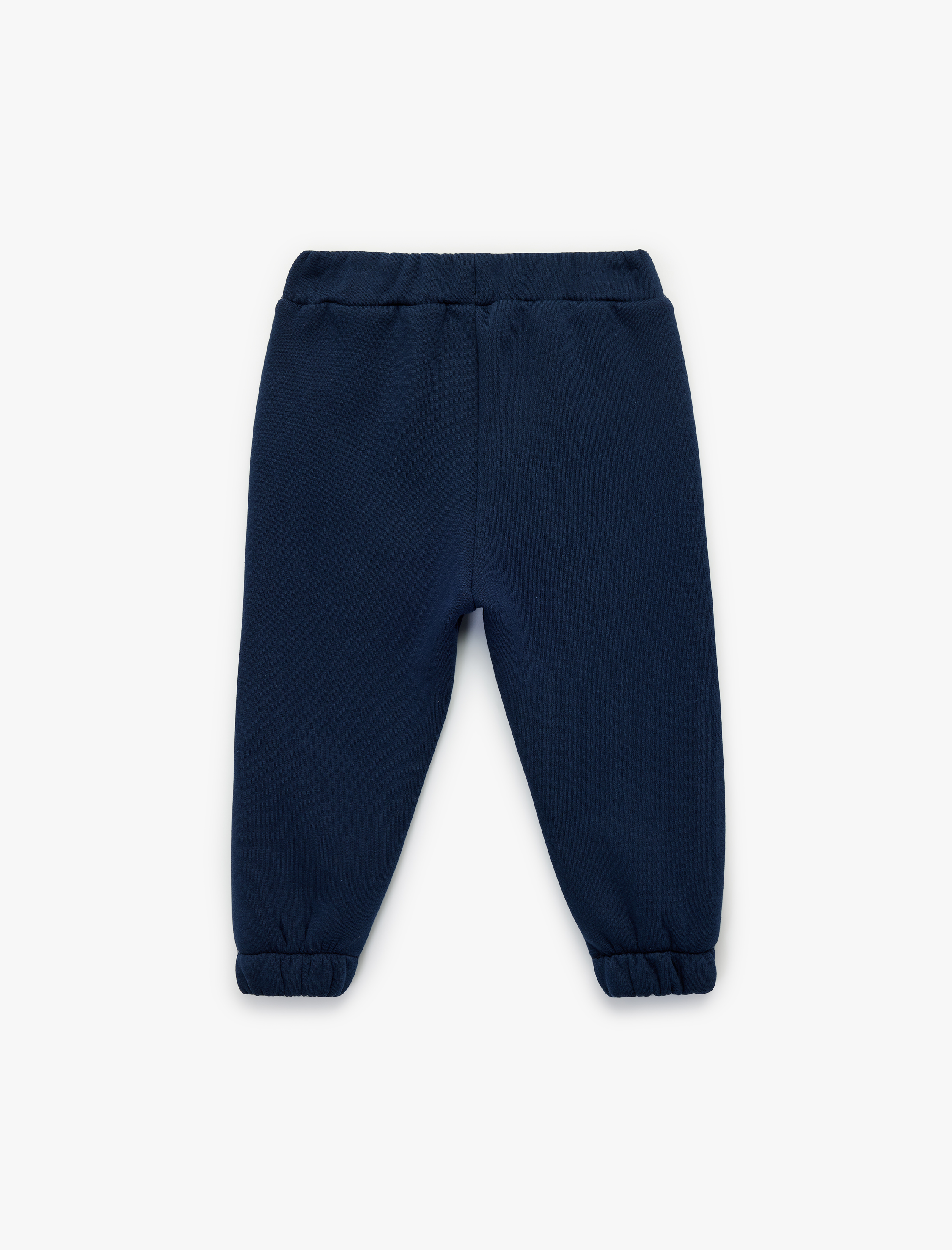  Erkek Bebek Beli Bağcıklı Cep Detaylı Jogger Eşofman Altı