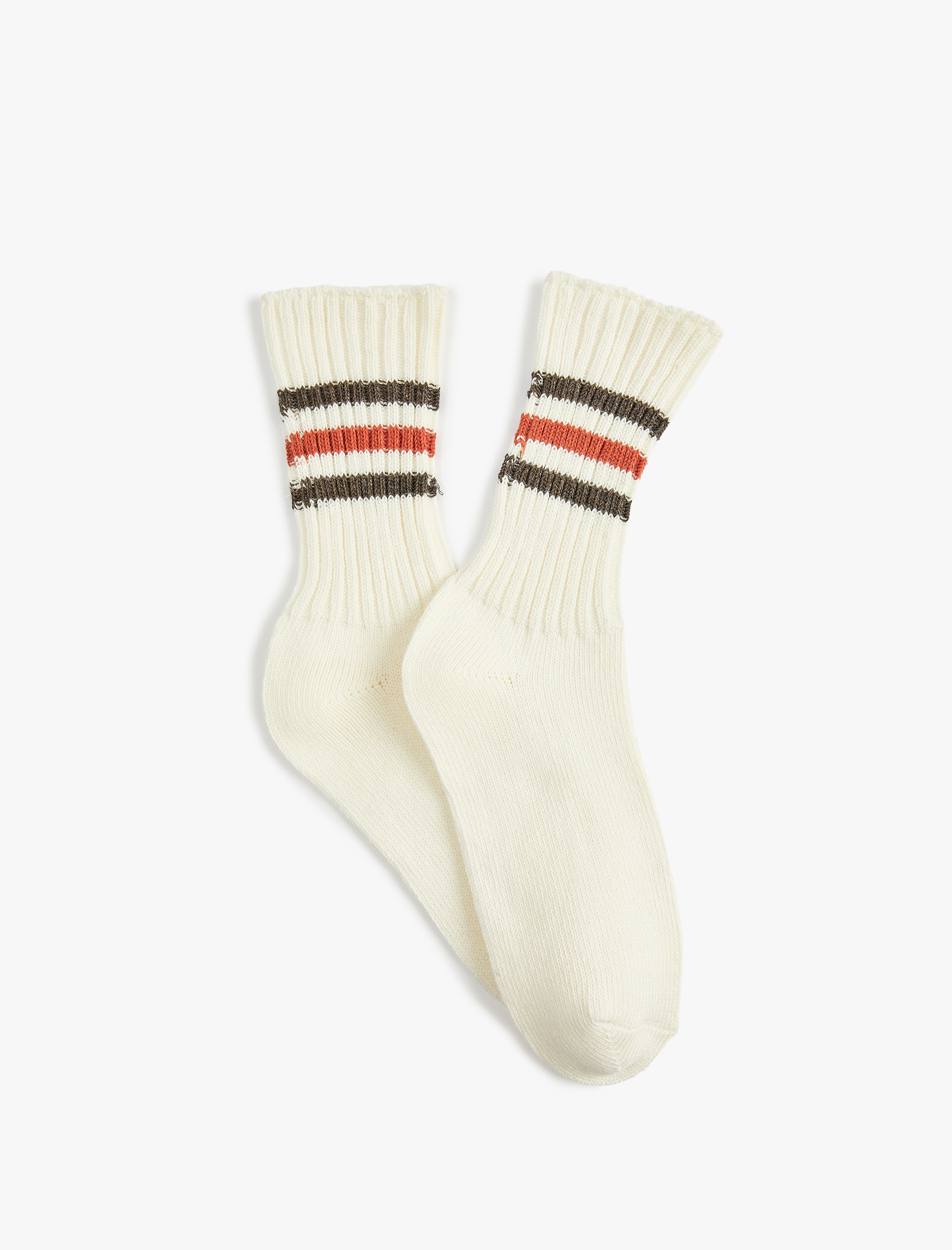 Kadın Çizgili Soket Çorap