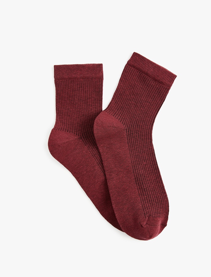Kadın Pamuklu Soket Çorap