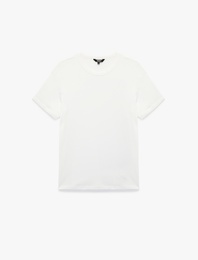 Kısa Kollu Bisiklet Yaka Pamuklu Slim Fit Tişört