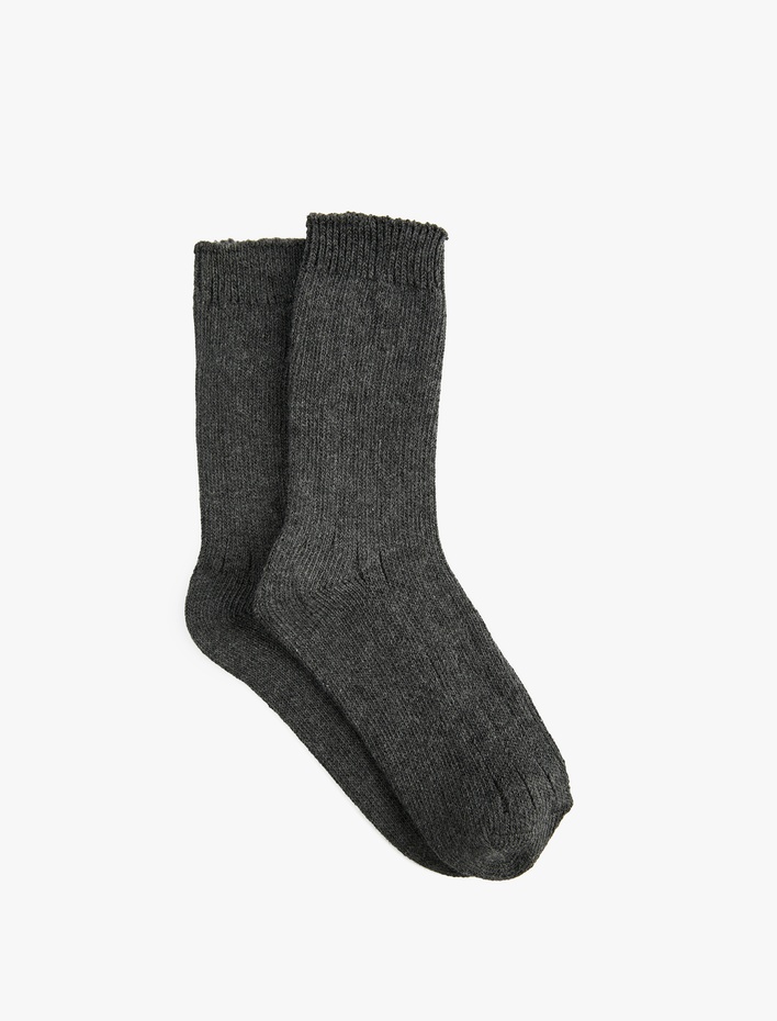 Kadın Pamuklu Kalın Soket Çorap