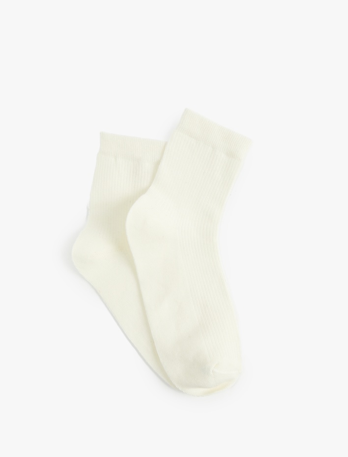 Kadın Pamuklu Soket Çorap