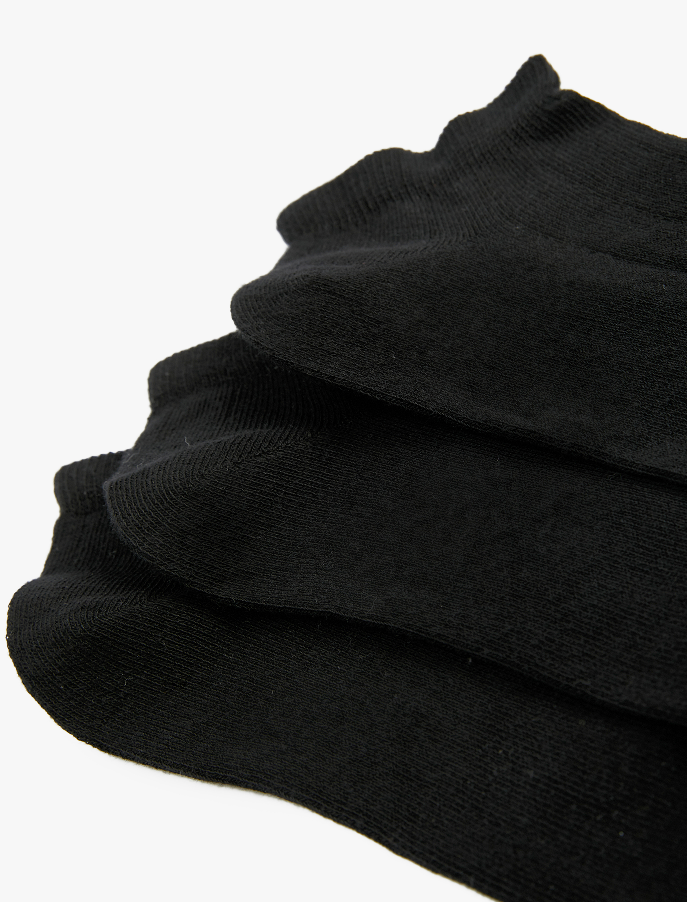  Erkek Basic Pamuklu 3'lü Patik Çorap Seti