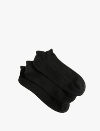 Basic Pamuklu 3'lü Patik Çorap Seti