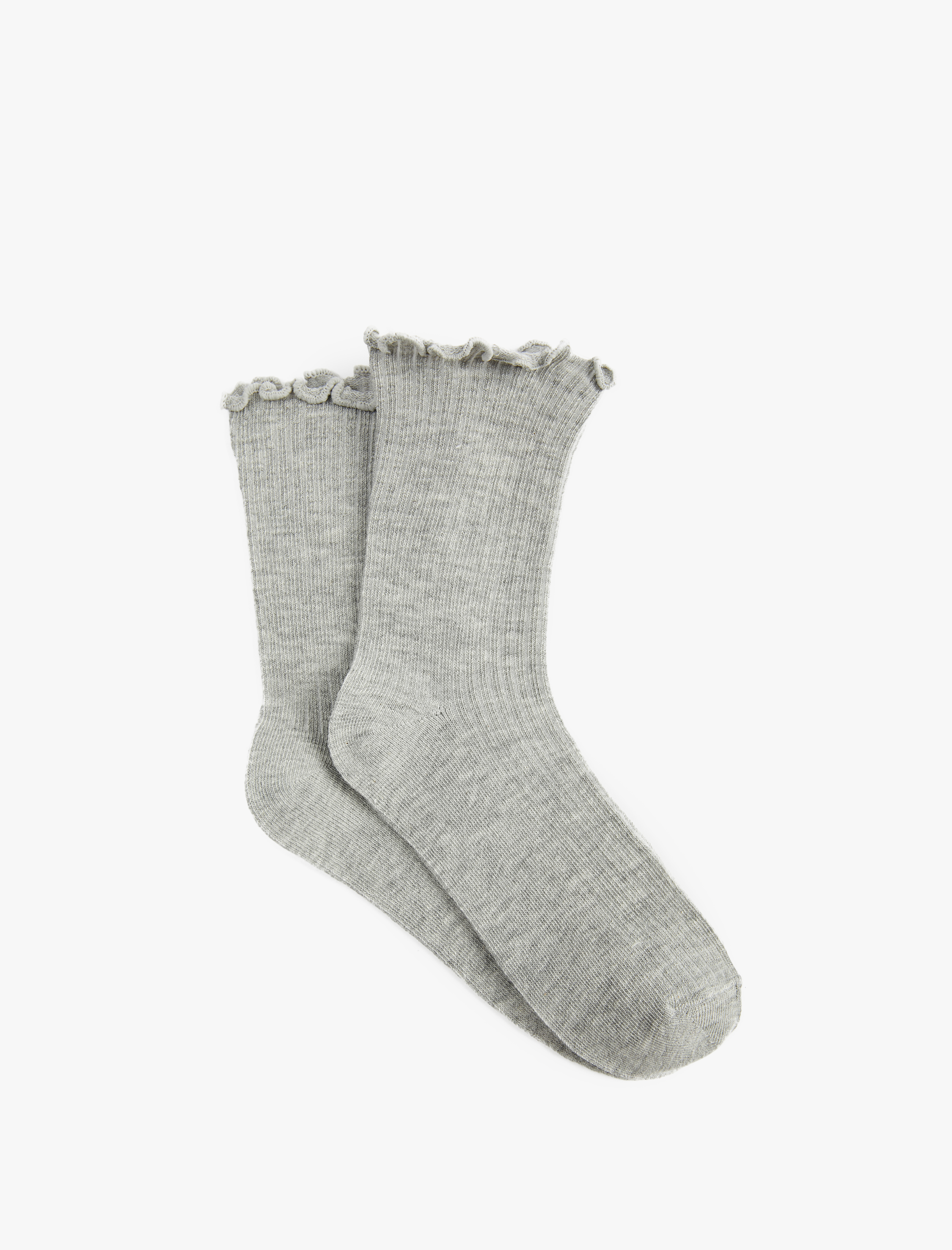  Kadın Fırfırlı Çorap