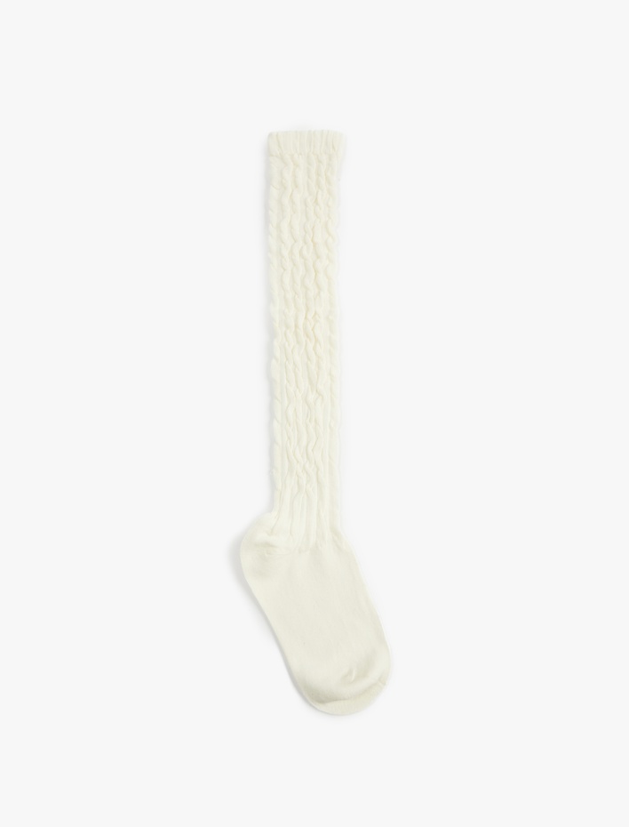 Kadın Dokulu Soket Çorap