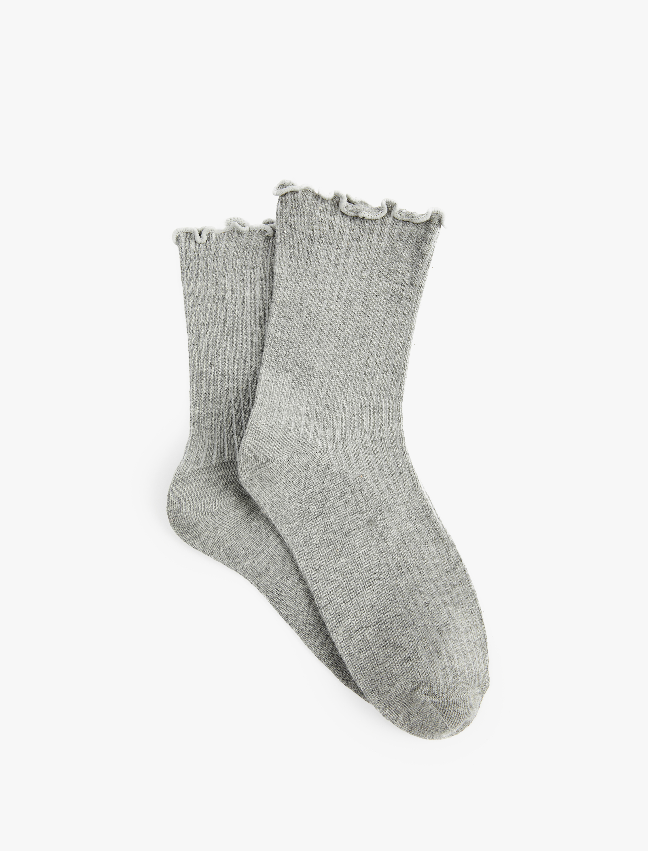  Kadın Fırfırlı Çorap