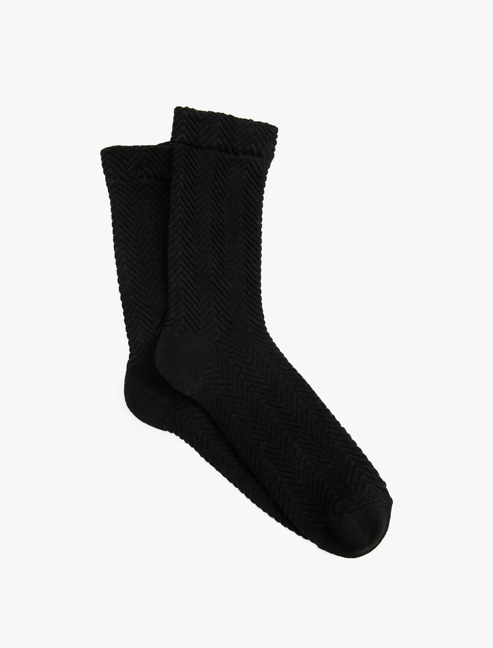 Kadın Dokulu Soket Çorap