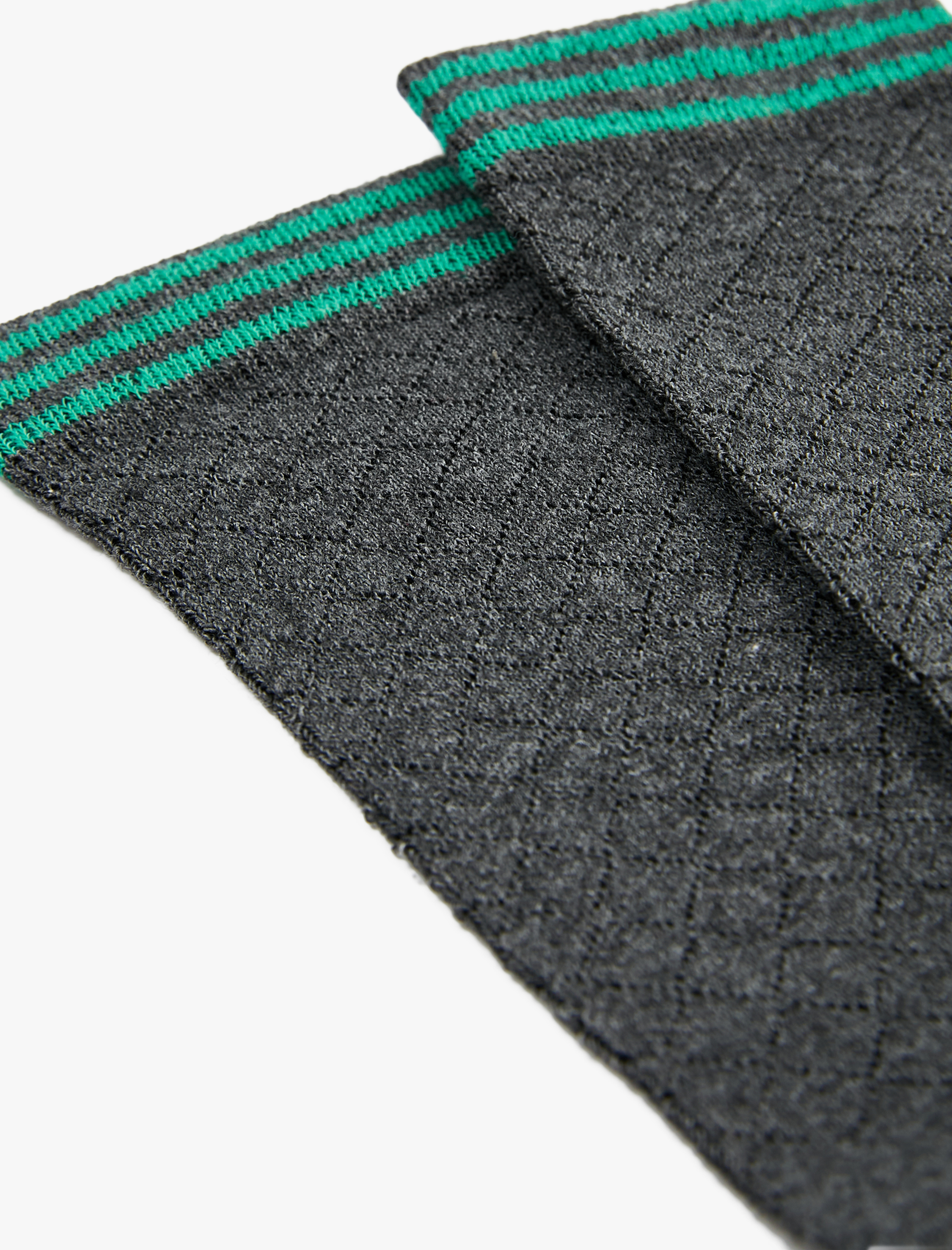  Erkek Çizgili Soket Çorap