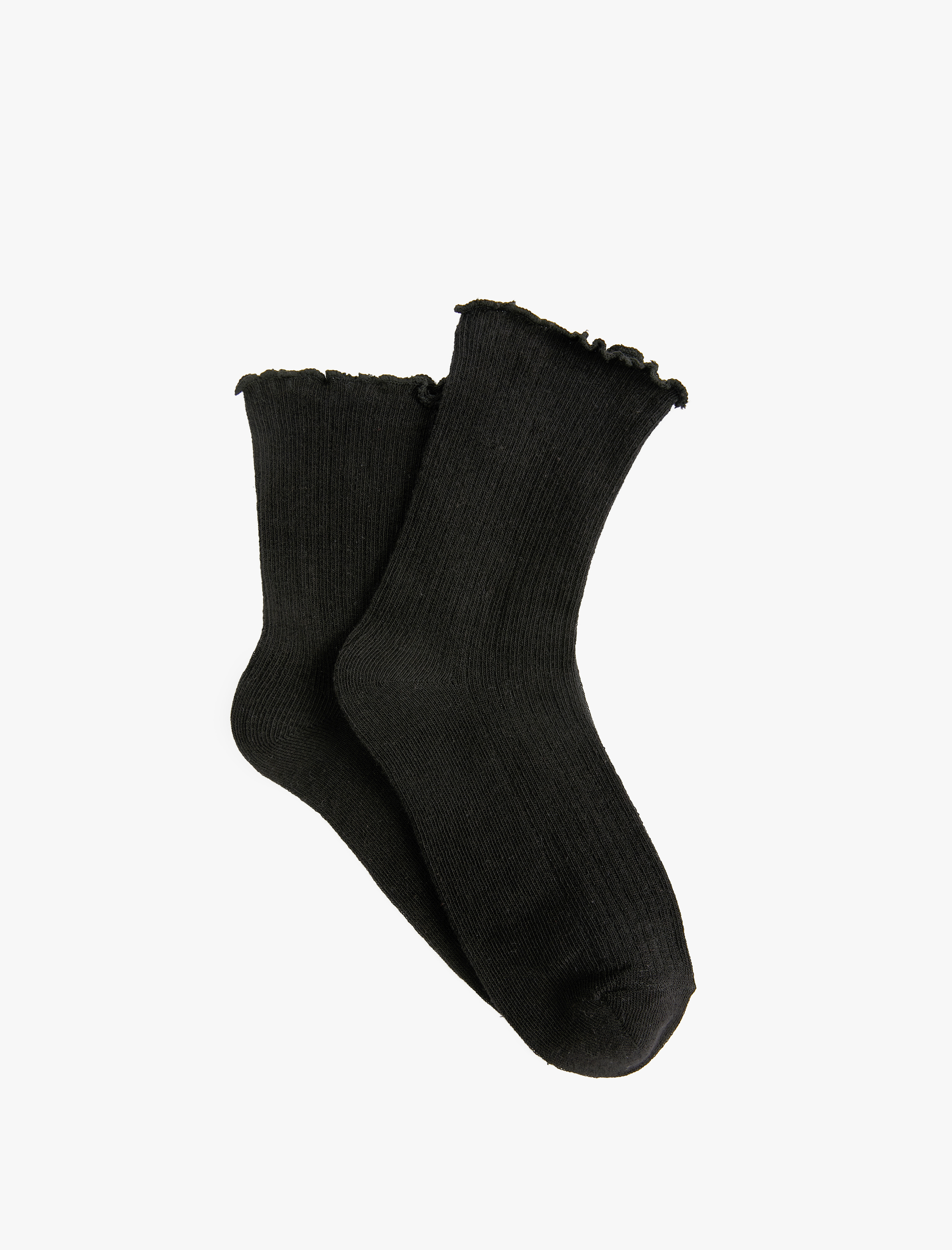  Kadın Fırfırlı Çorap