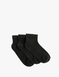 Pamuklu 3'lü Patik Çorap Seti