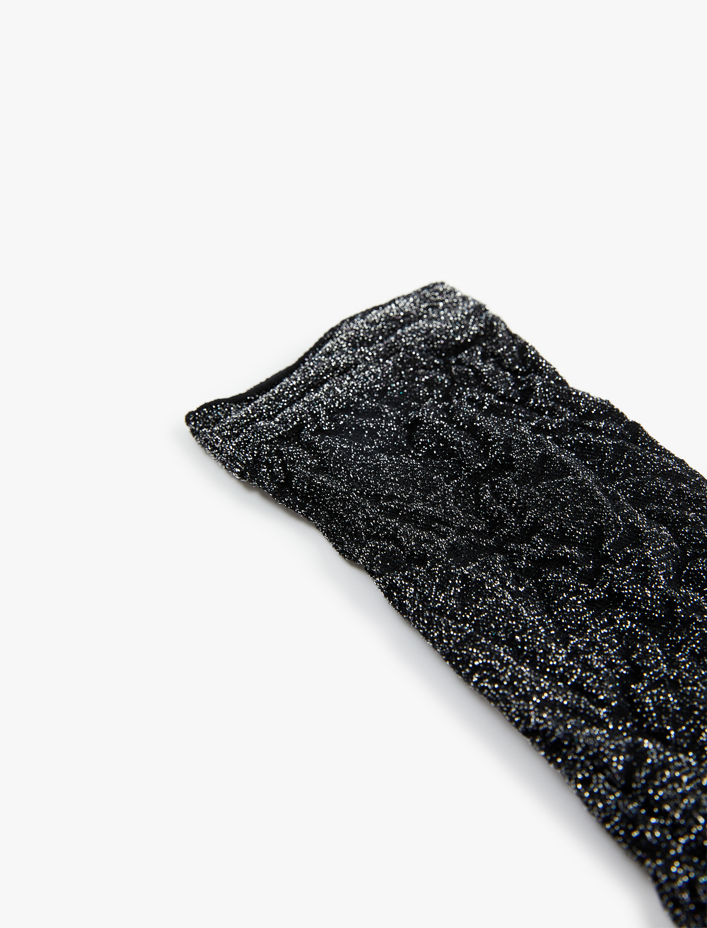  Kadın 30 Den Simli Soket Çorap